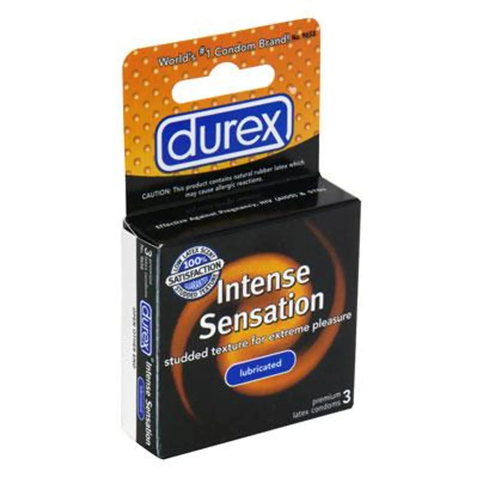 DUREX INTENSE SENSATION 3PK Paradise Products