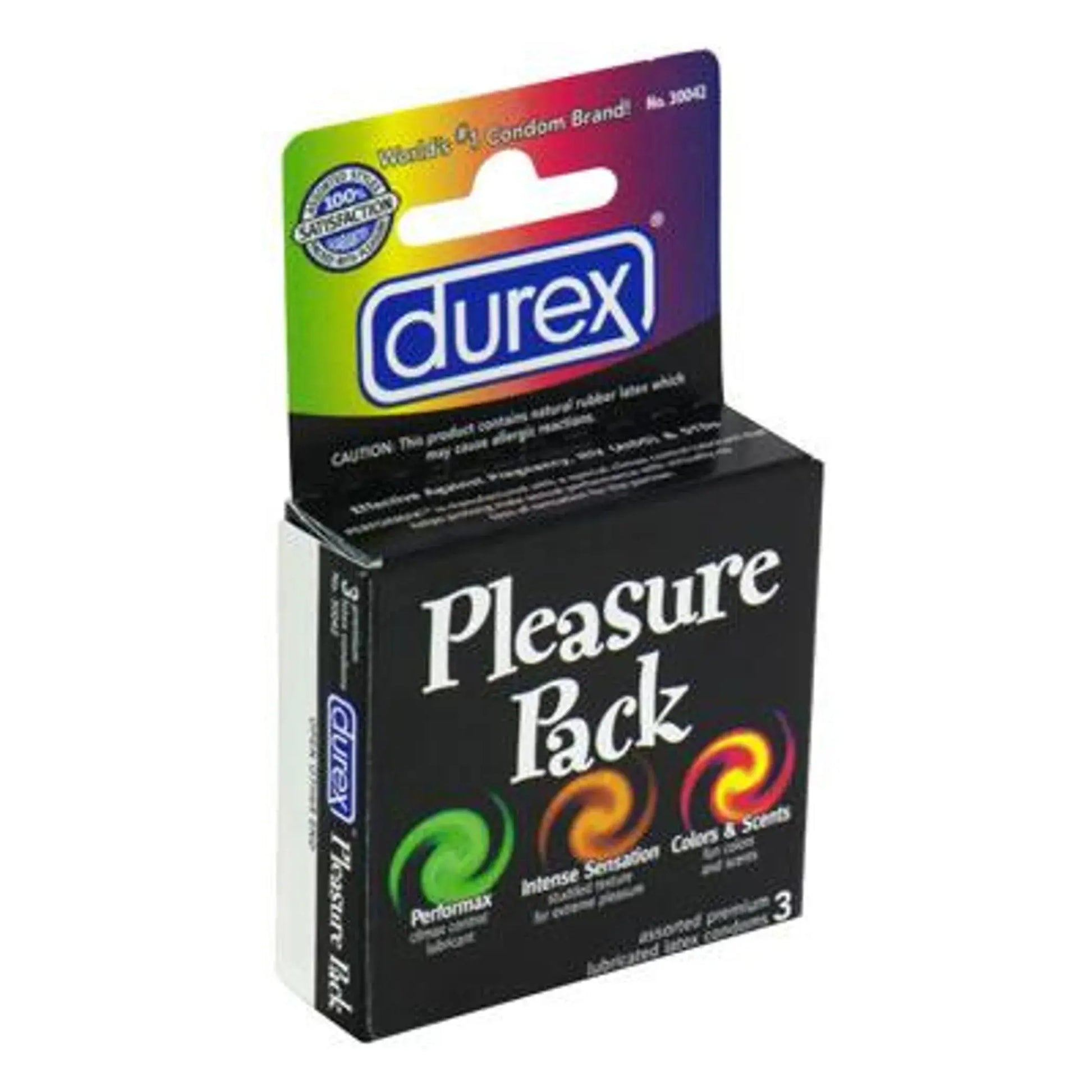 DUREX PLEASURE PACK 3PK Paradise Products