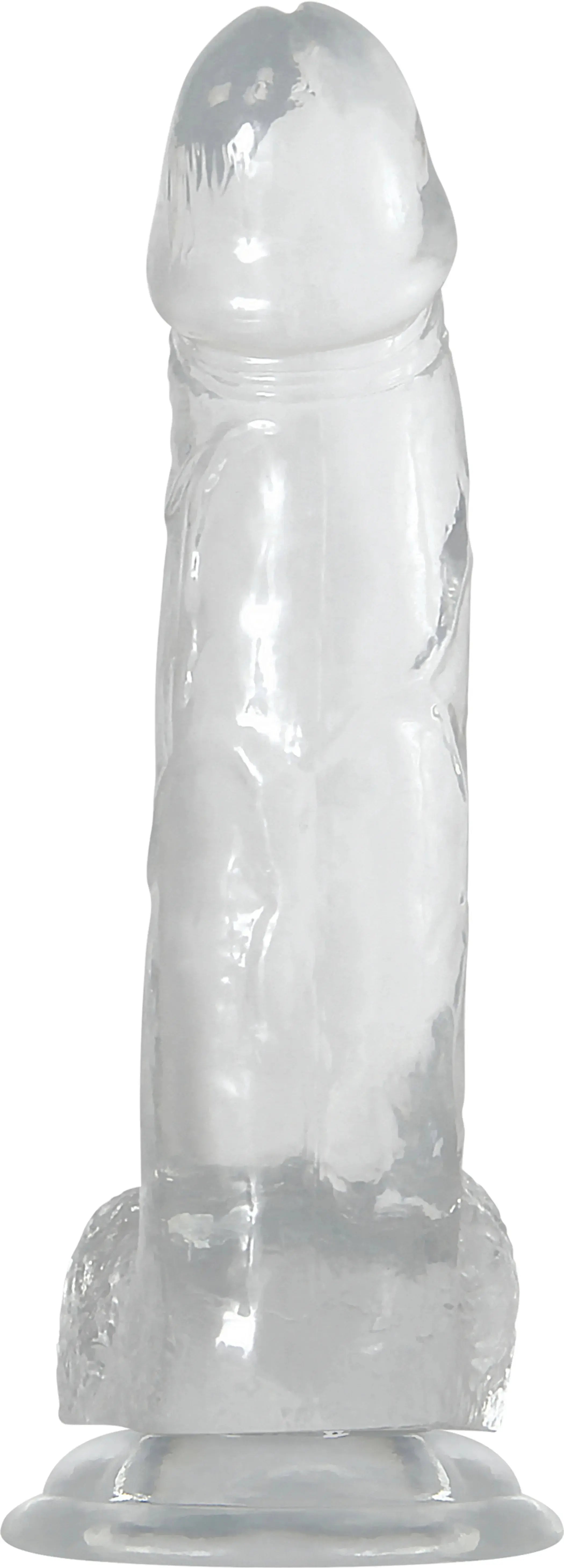 (D) ADAM & EVE CRYSTAL CLEAR 8 DILDO Evolved Novelties