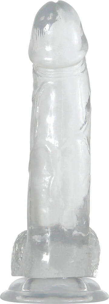 (D) ADAM & EVE CRYSTAL CLEAR 8 DILDO Evolved Novelties