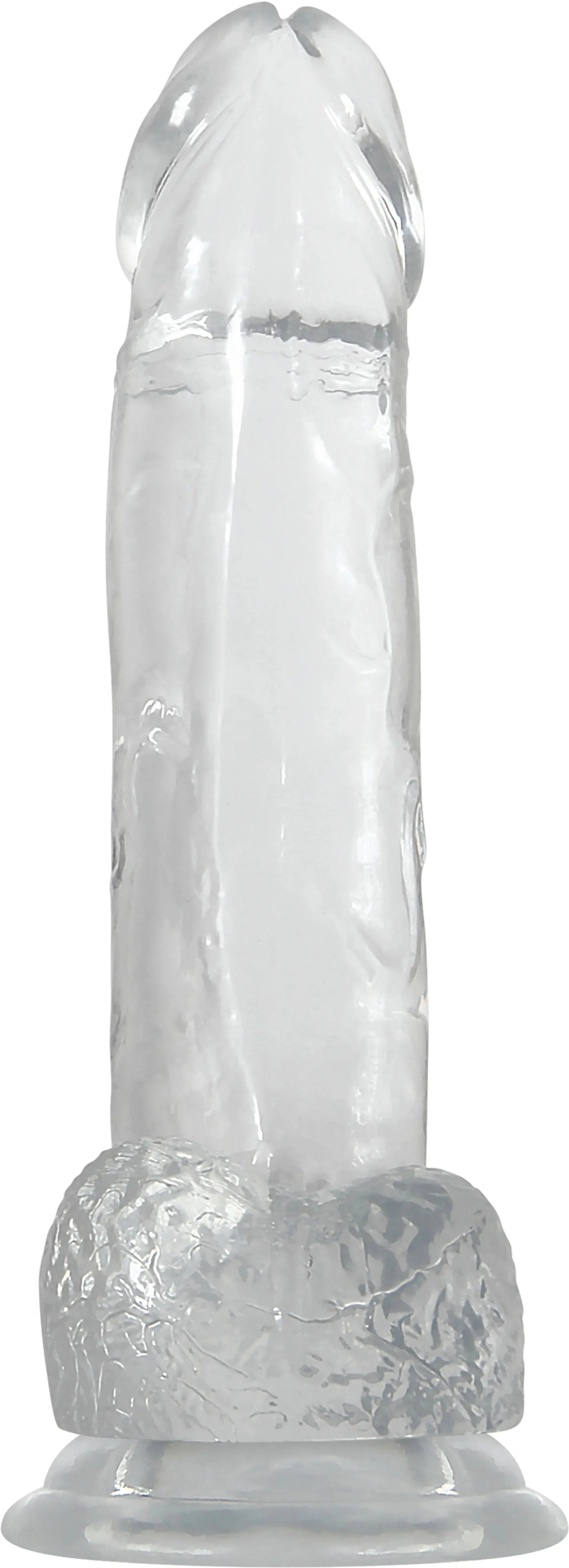 (D) ADAM & EVE CRYSTAL CLEAR 8 DILDO Evolved Novelties