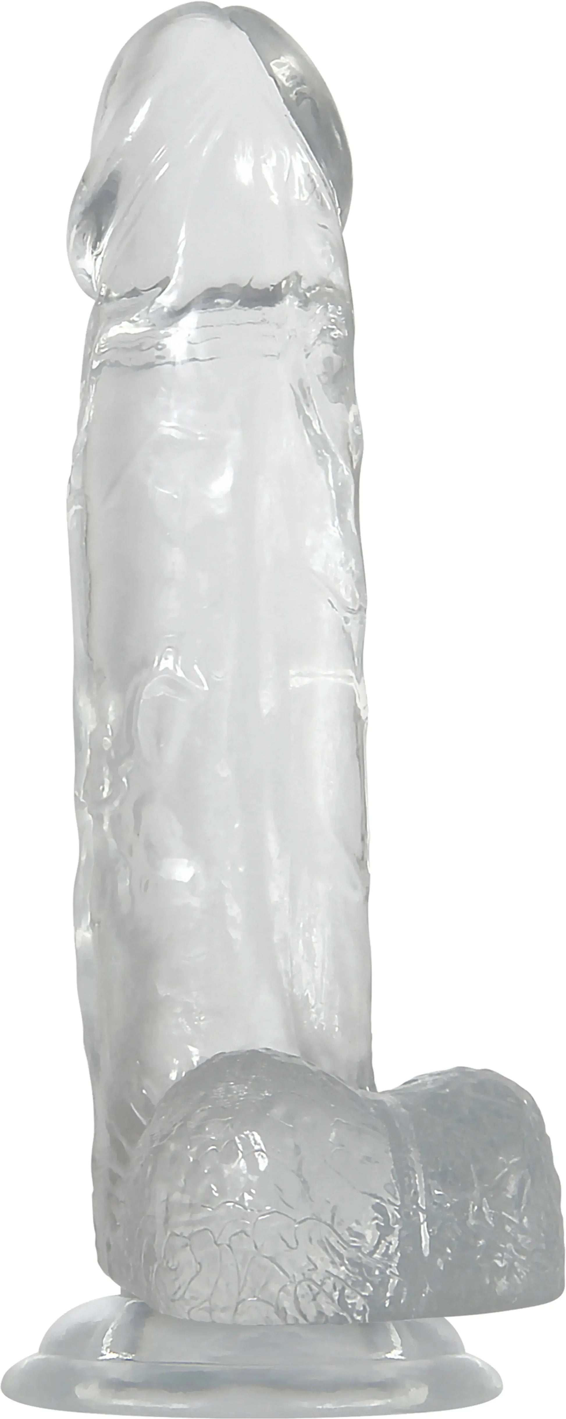 (D) ADAM & EVE CRYSTAL CLEAR 8 DILDO Evolved Novelties