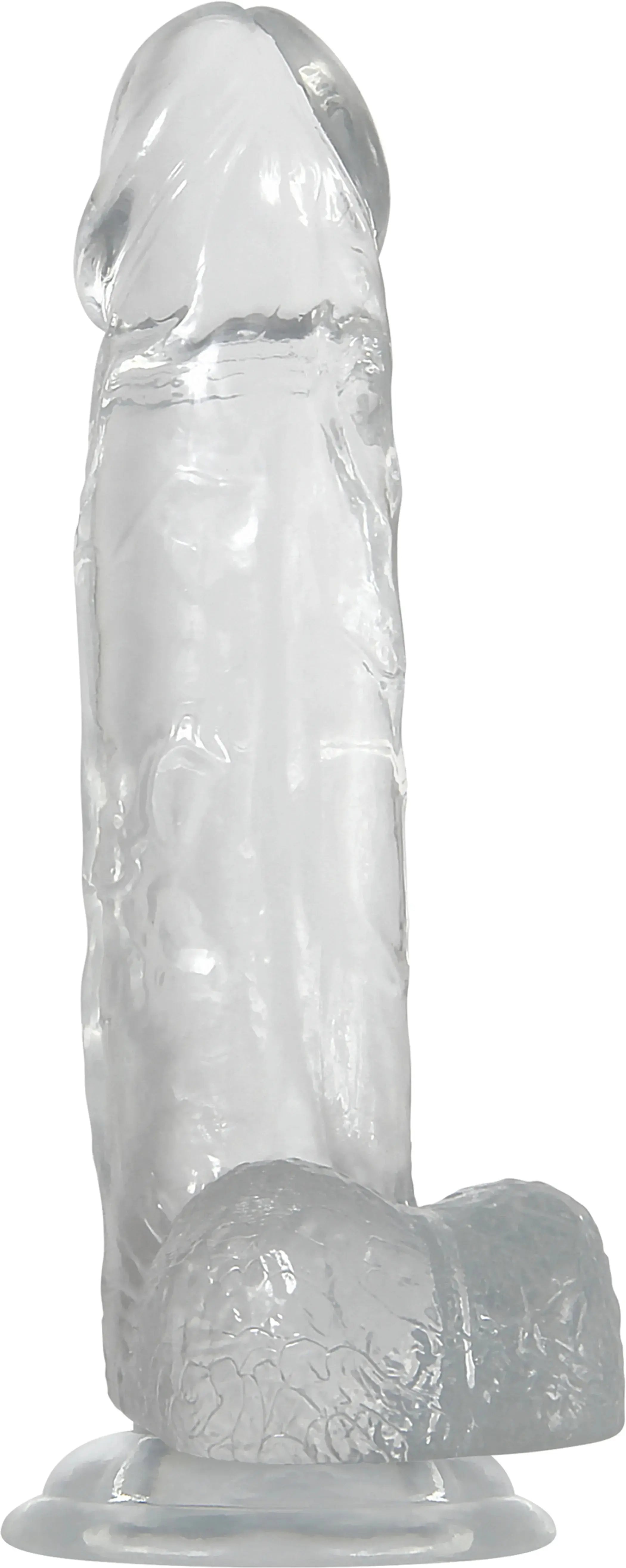 (D) ADAM & EVE CRYSTAL CLEAR 8 DILDO Evolved Novelties