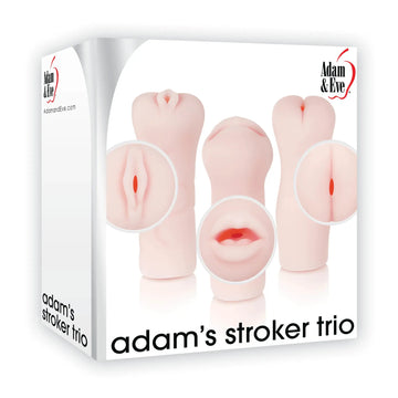 (D)ADAM & EVE STROKER TRIO Evolved Novelties
