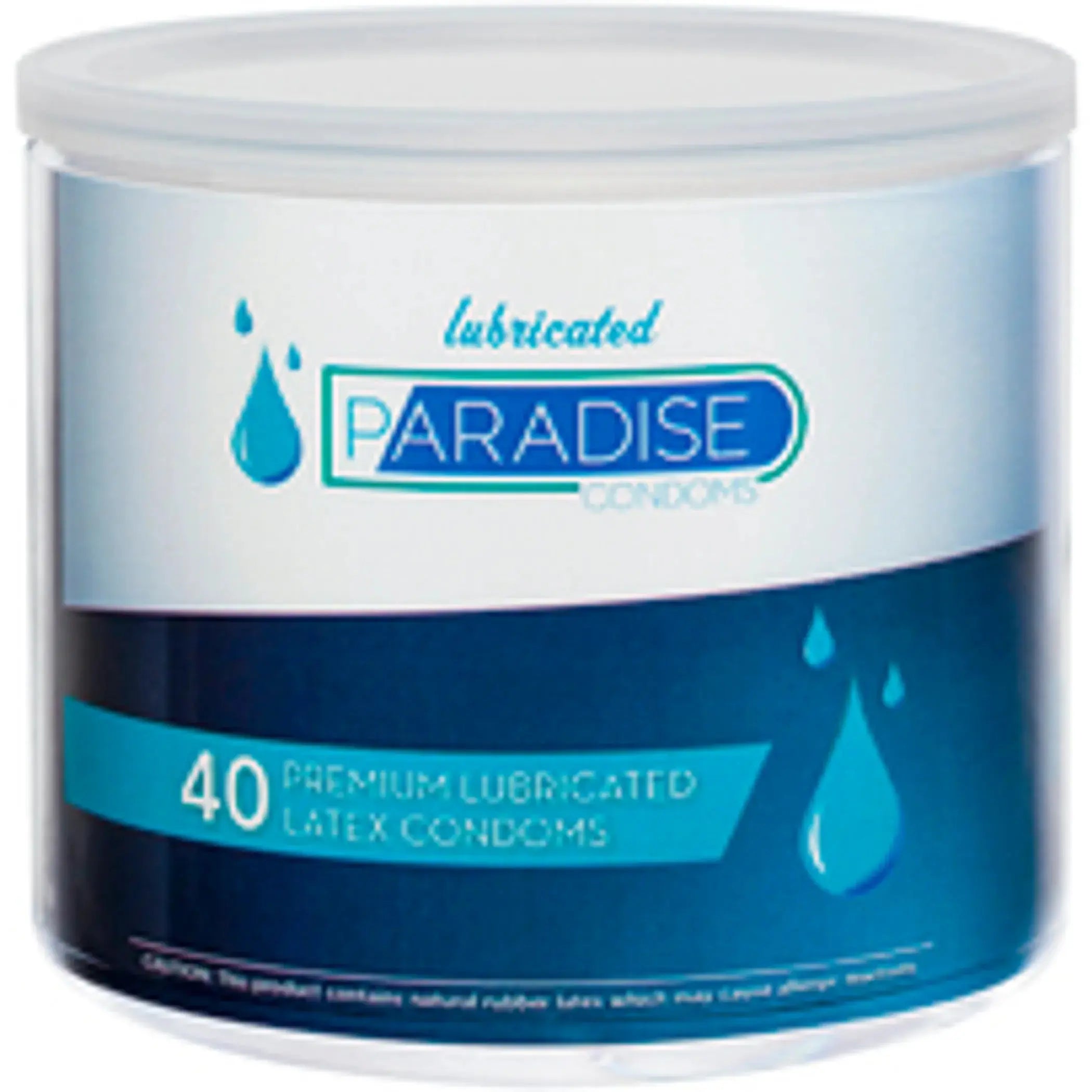 (D)PARADISE SLIM FIT CONDOMS 4 BOWL Paradise Products