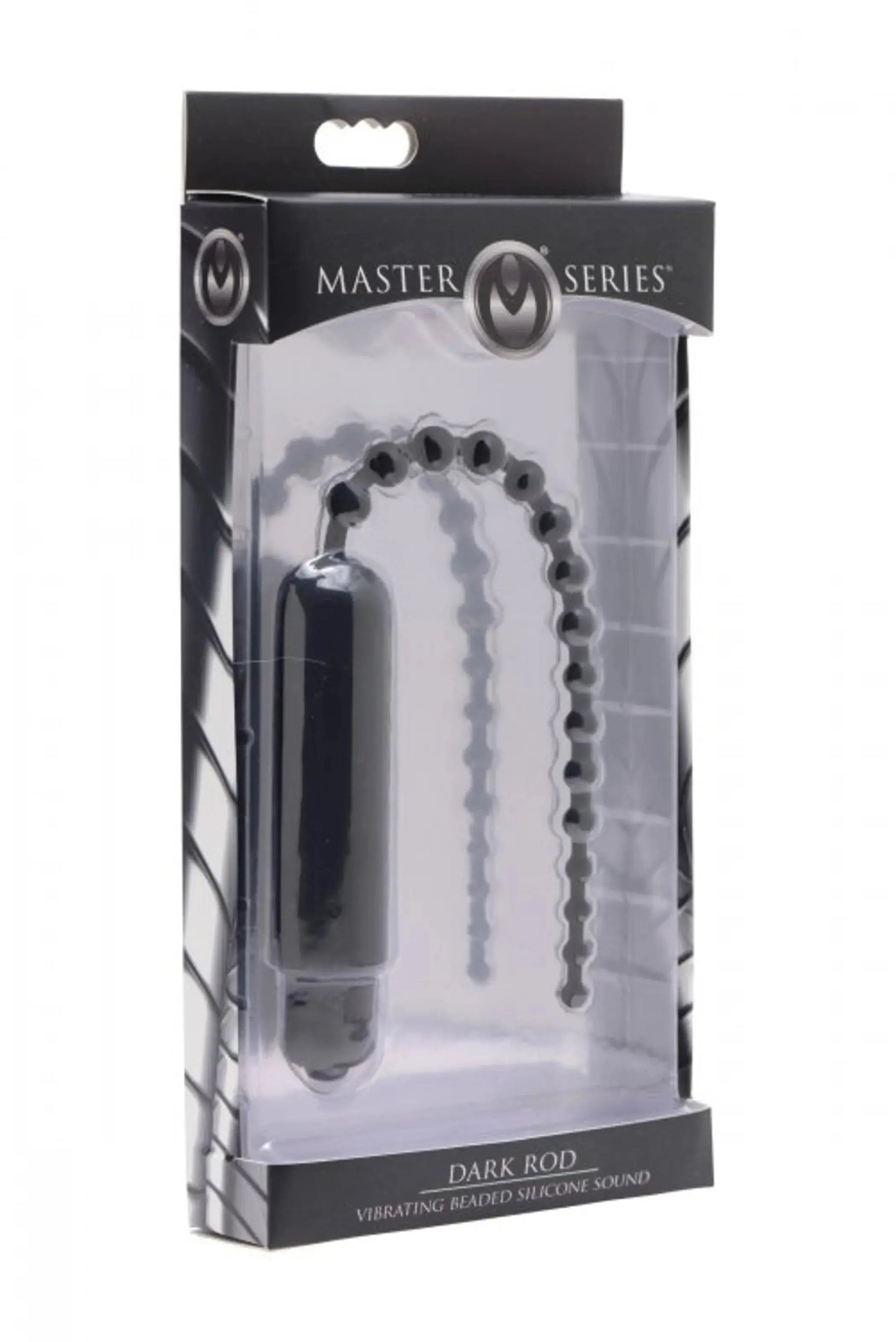 Dark Rod Beaded Silicone Sound XR Brands