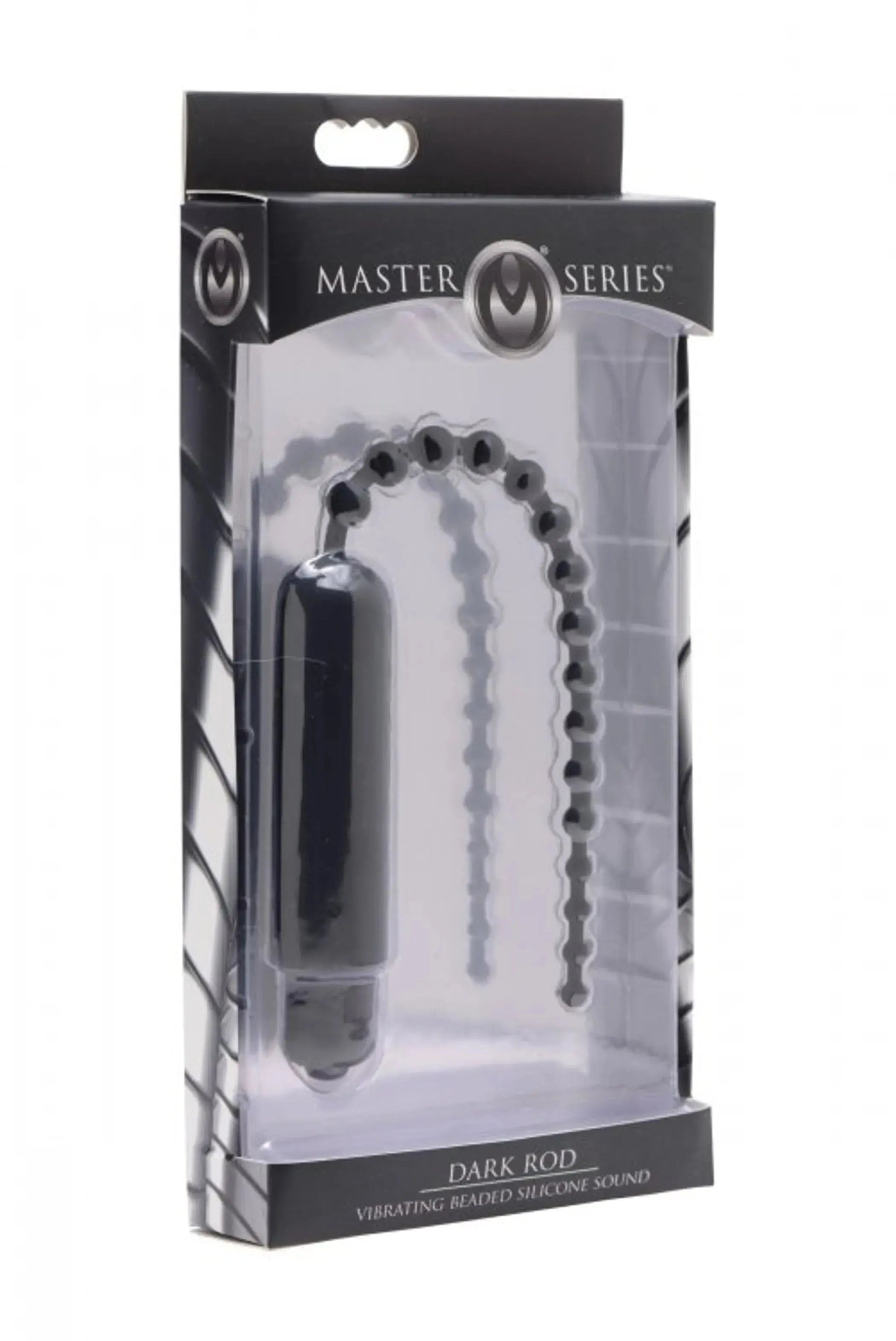Dark Rod Beaded Silicone Sound XR Brands