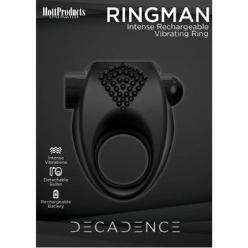 Decadence Ringman Vibrati Cock Ring HOTT Products