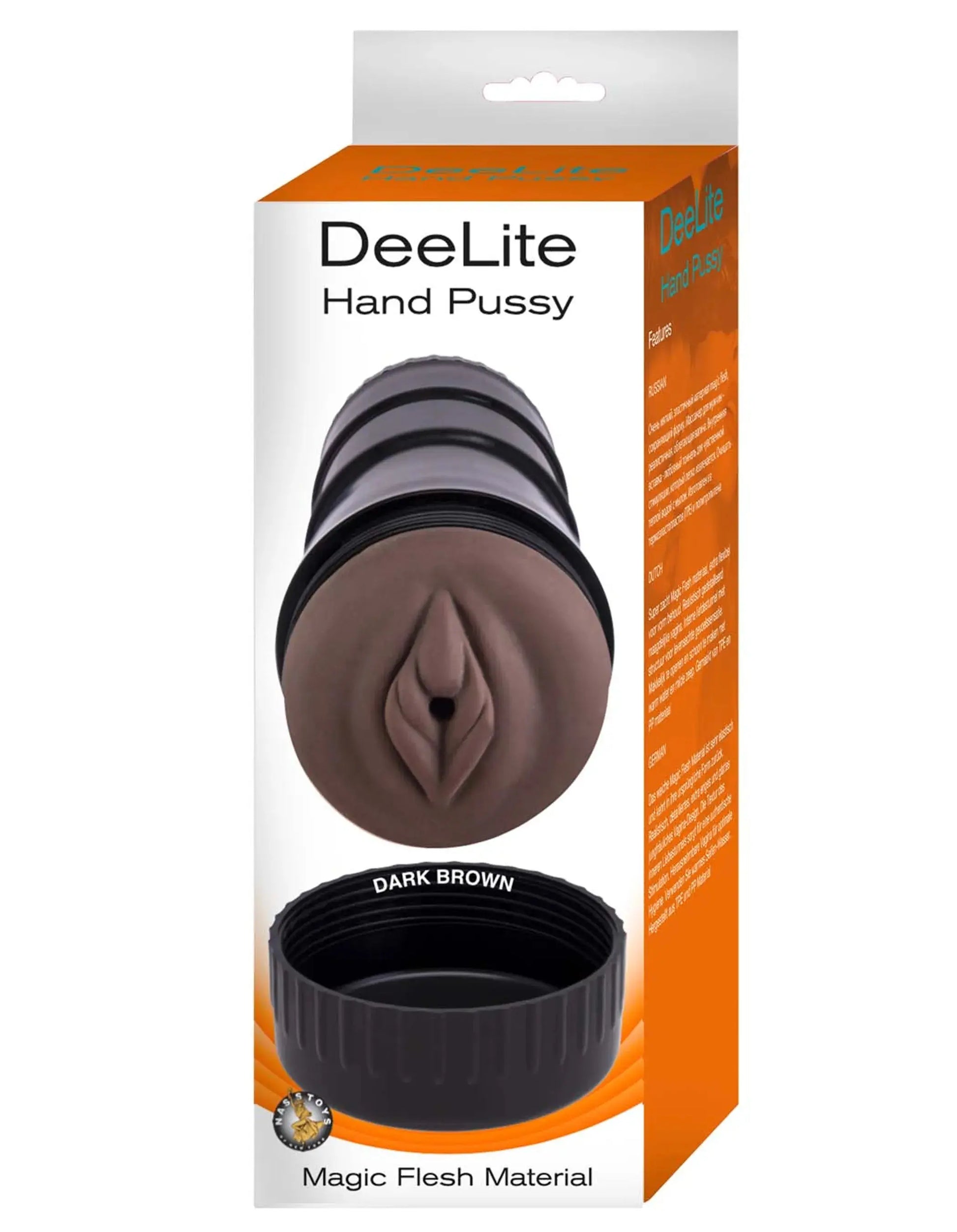 Dee Lite Hand Pussy Dark Brown Nasstoys