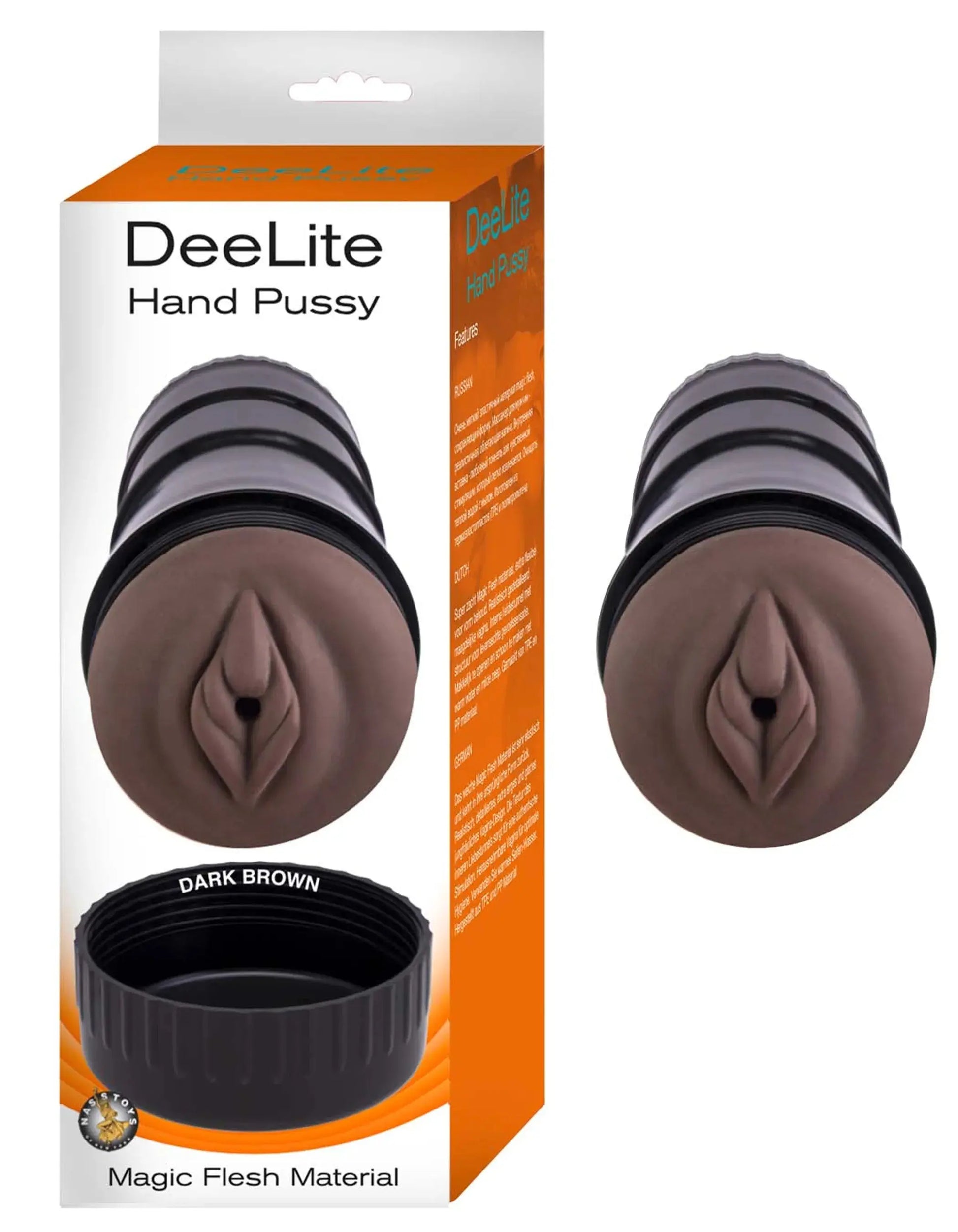 Dee Lite Hand Pussy Dark Brown Nasstoys