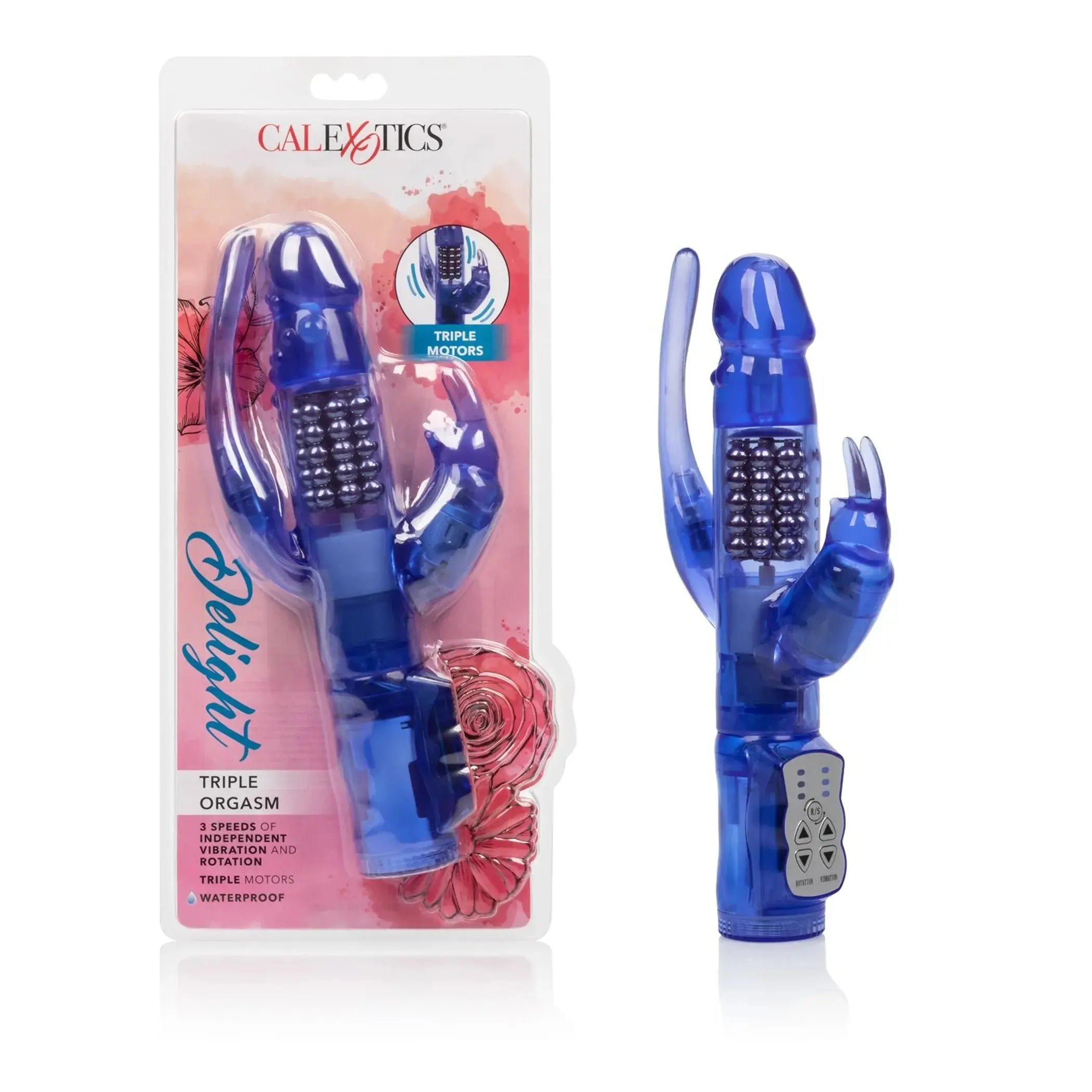 Delight Triple Orgasm Vibrator California Exotic Novelties