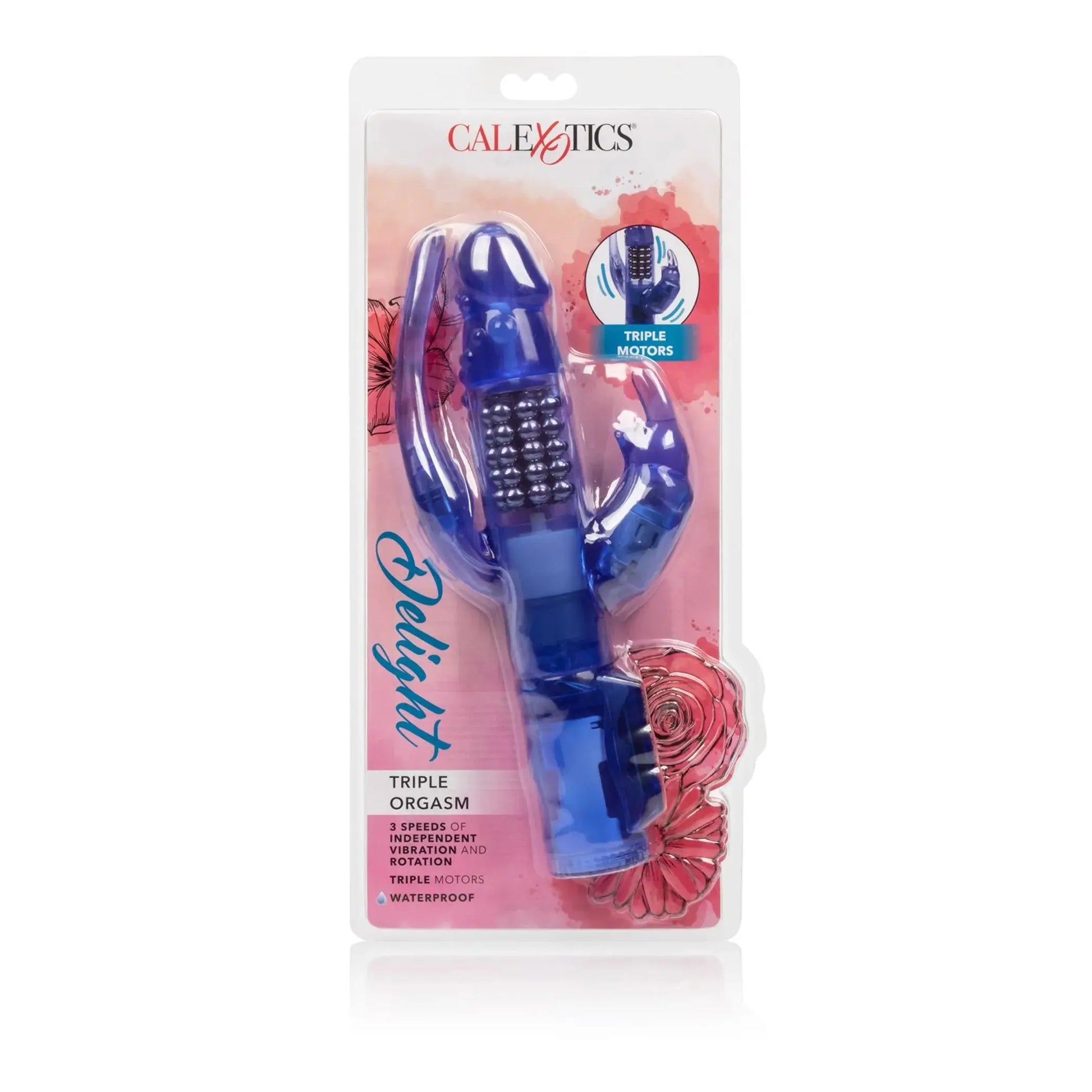 Delight Triple Orgasm Vibrator California Exotic Novelties