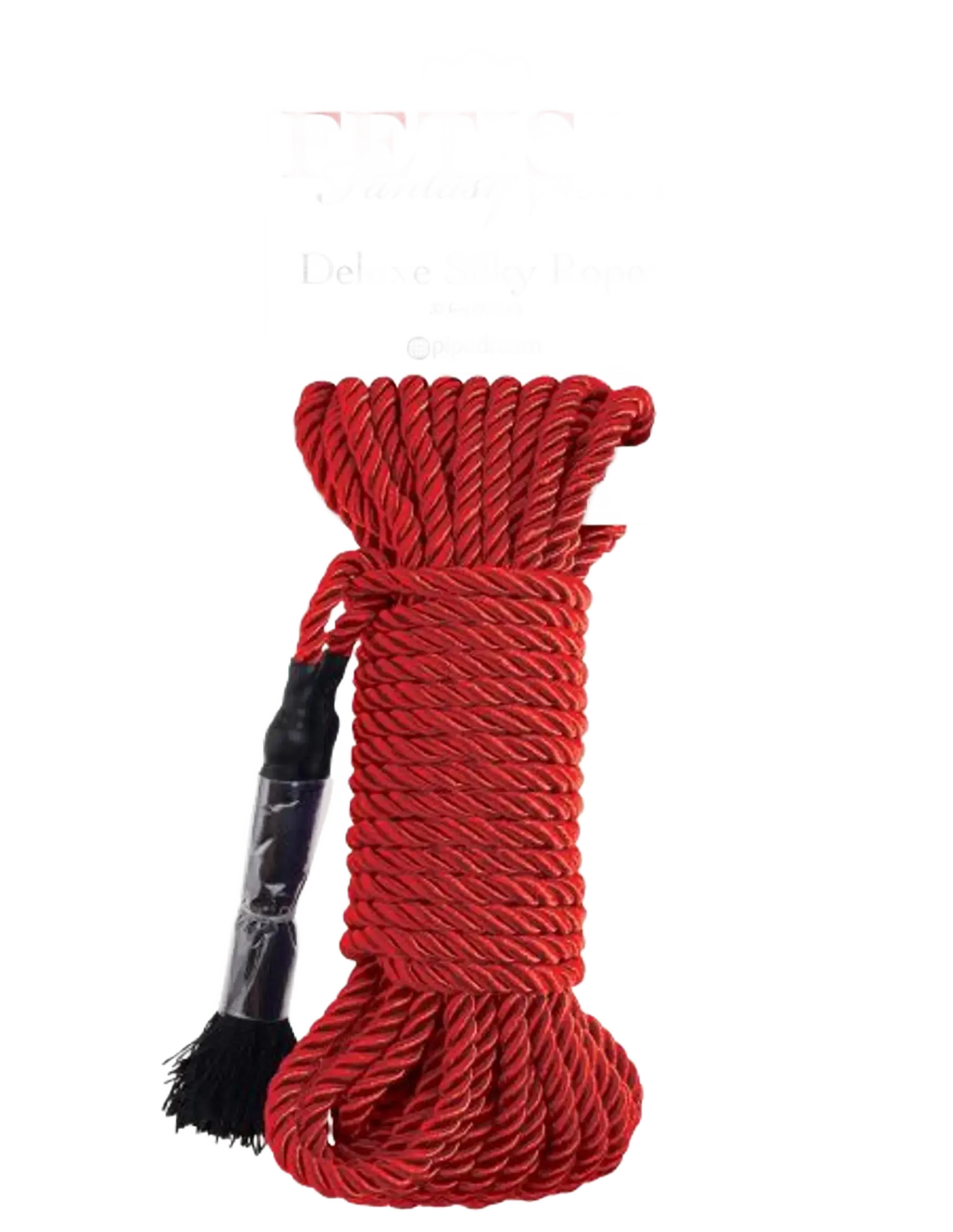FETISH FANTASY SERIES DELUXE SILK ROPE RED Pipedream Products