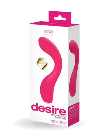 Desire G Spot Vibe Pink Vedo