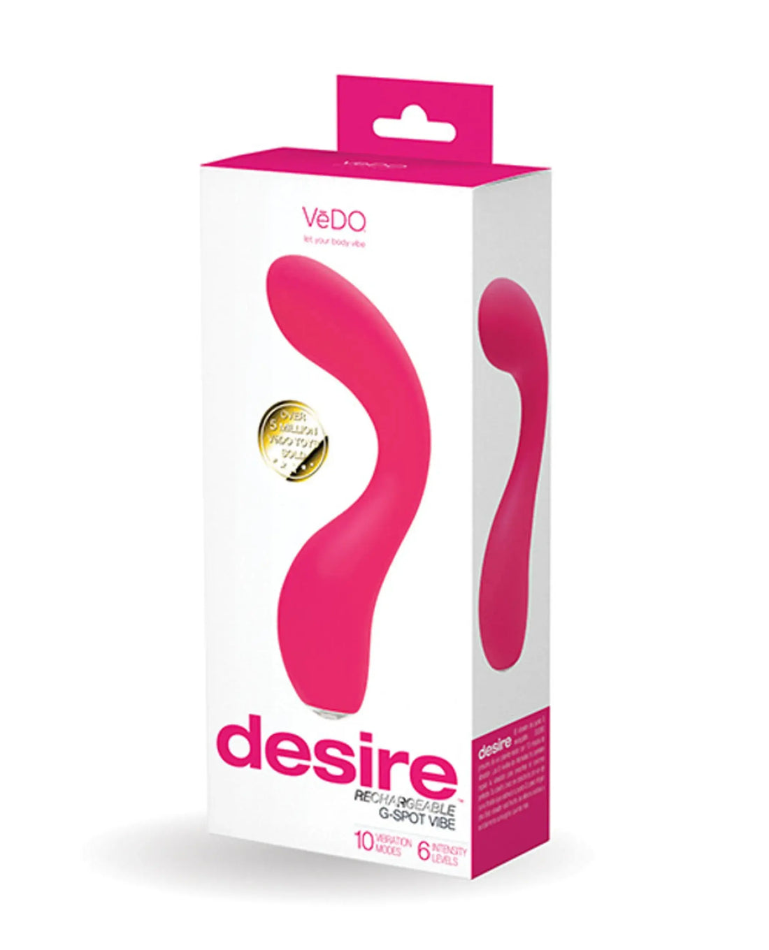 Desire G Spot Vibe Pink Vedo