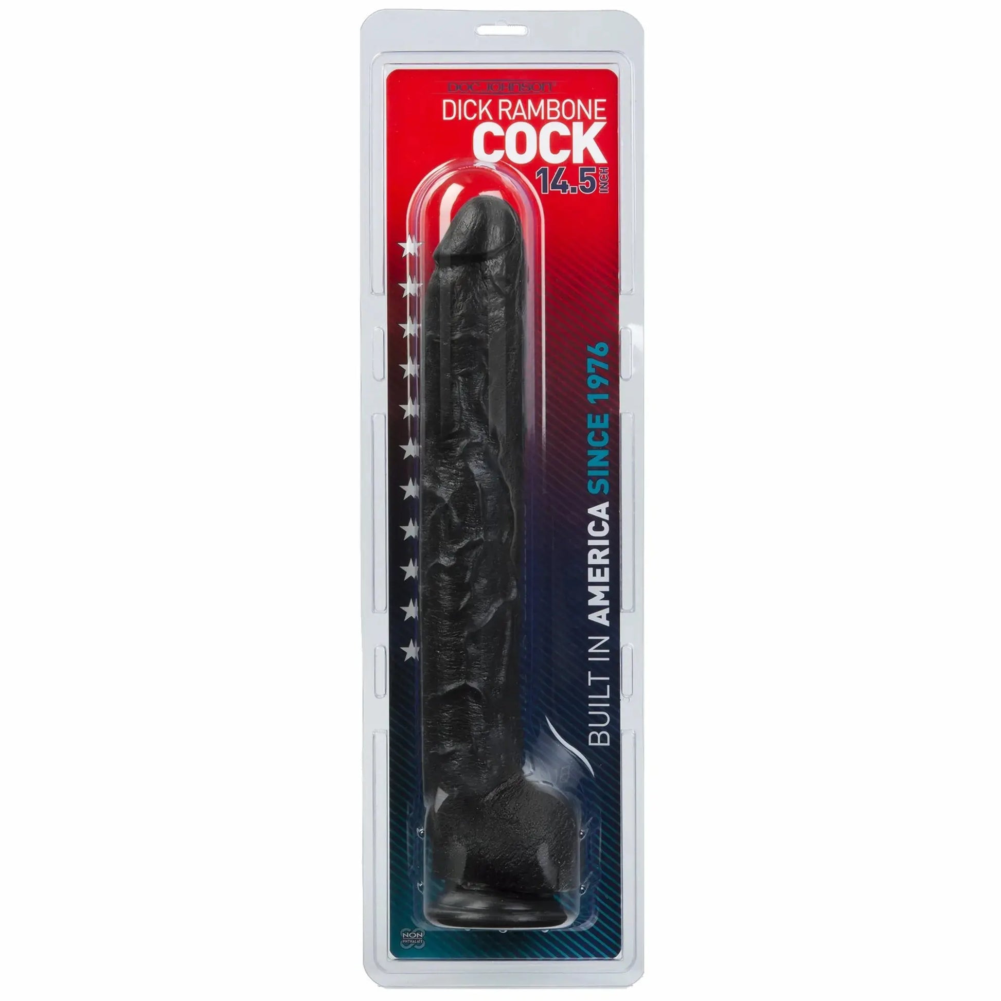 Dick Rambone Cock - Black Doc Johnson Novelties