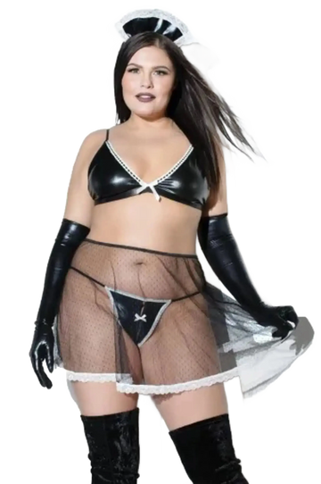 Coquette Diva French Maid Baby Doll Coquette