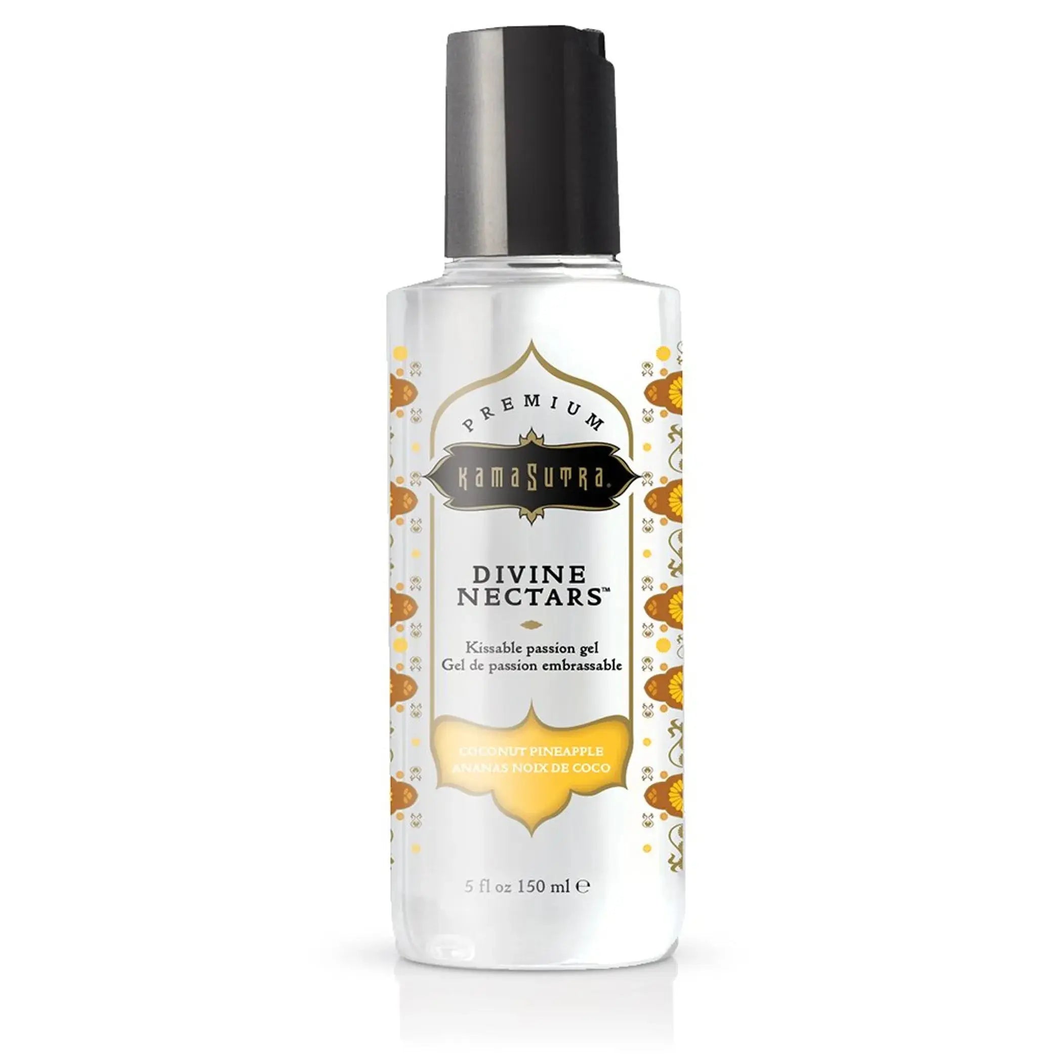 Divine Nectars Coconut Pineapple Flavored Glide 5 oz Kama Sutra