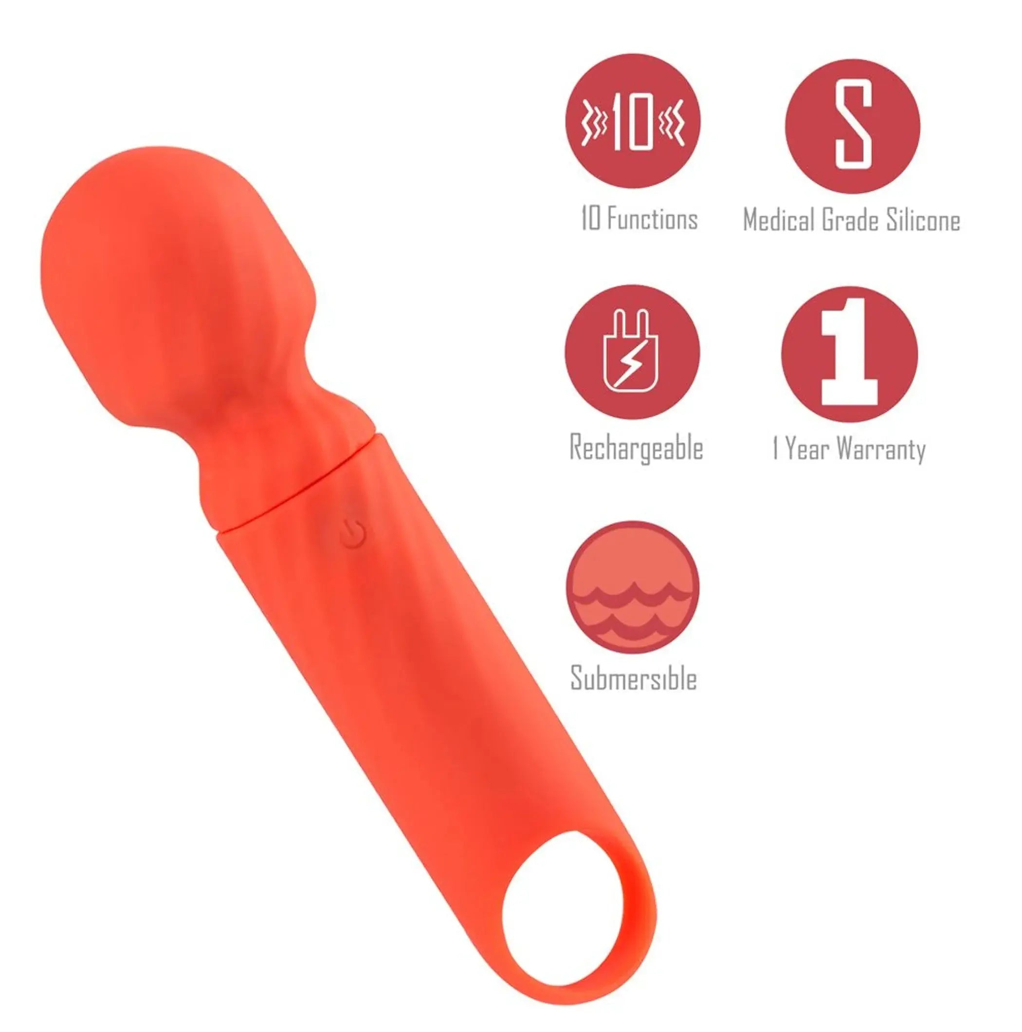Dolly Silicone Mini Wand Rechargeable Maia Toys