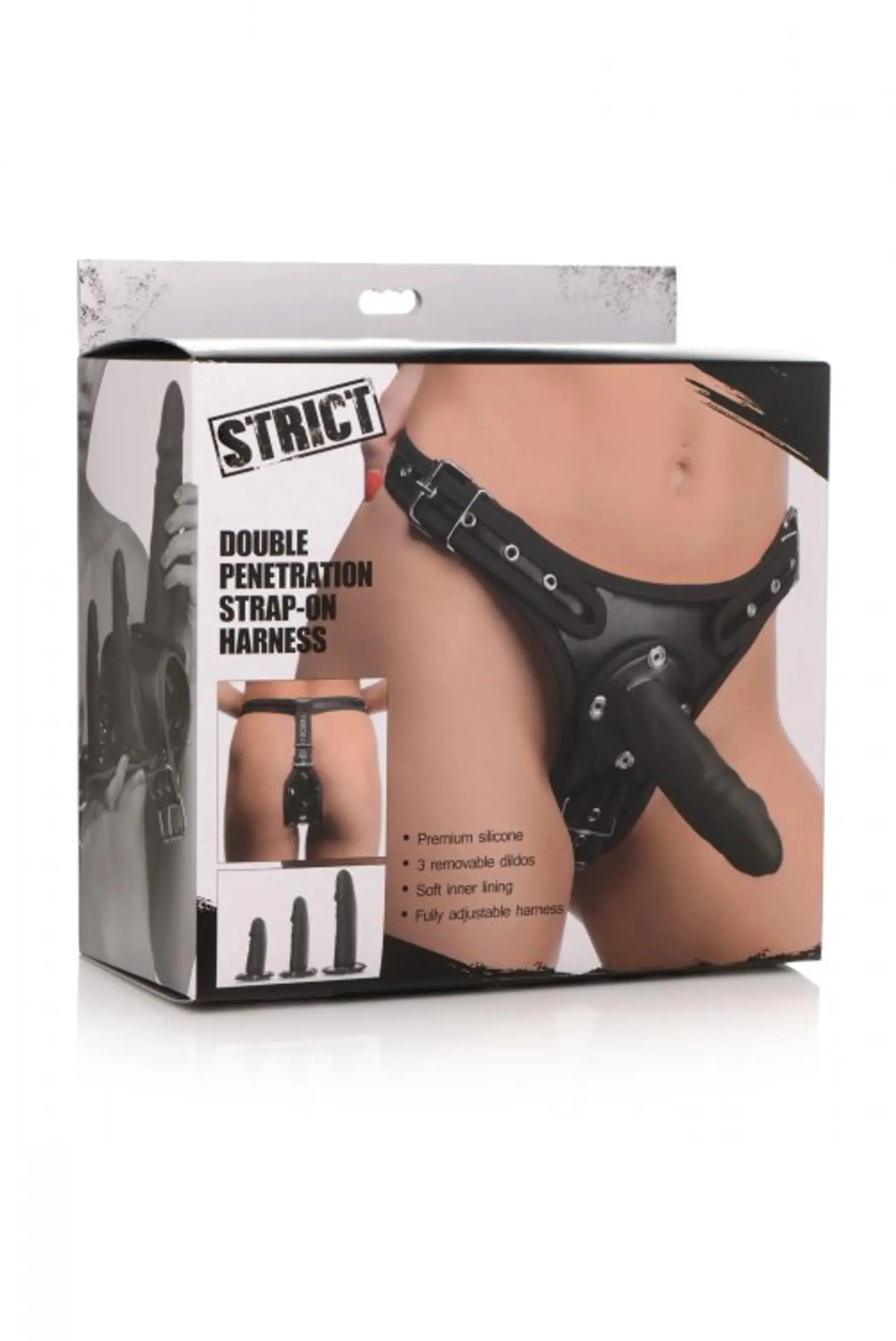 Double Penetration Strap-On Harness XR Brands