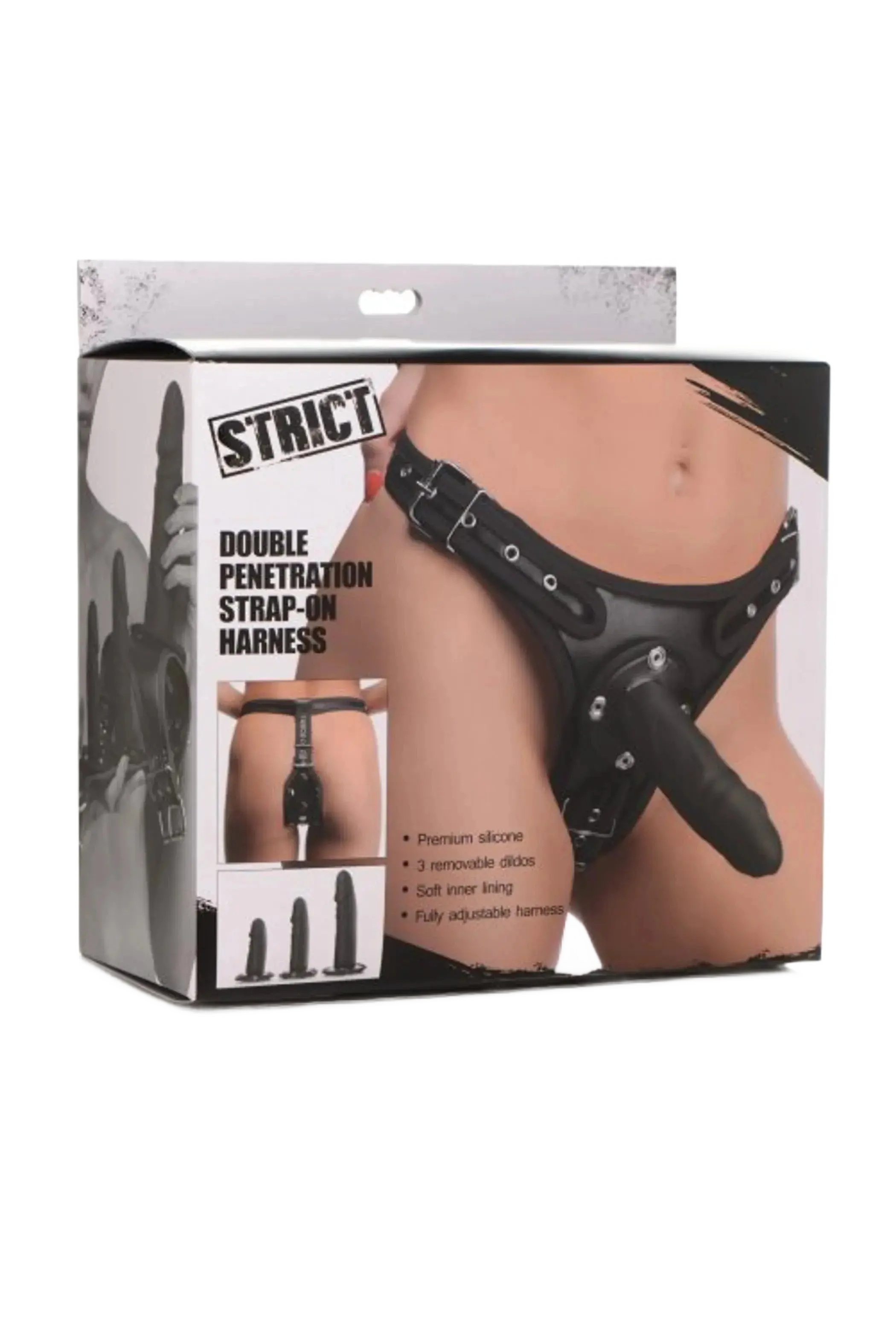 STRICT DOUBLE PENETRATION STRAP ON HARNESS XR Brands