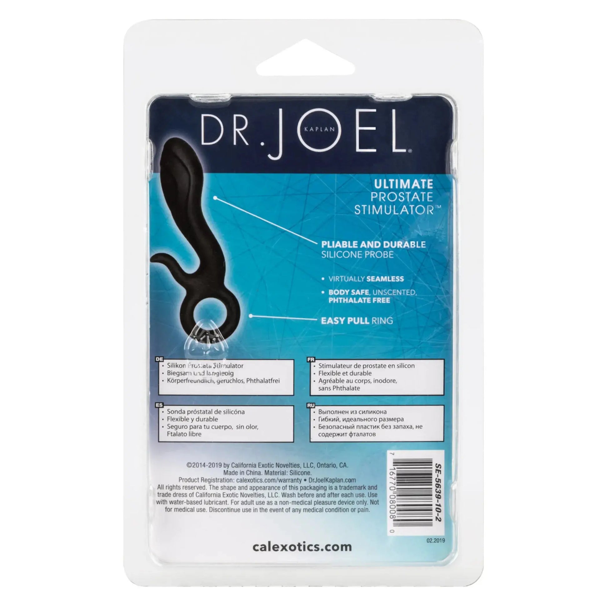 Dr Joel Prostate Stimulator and Support Ring California Exotic Novelties