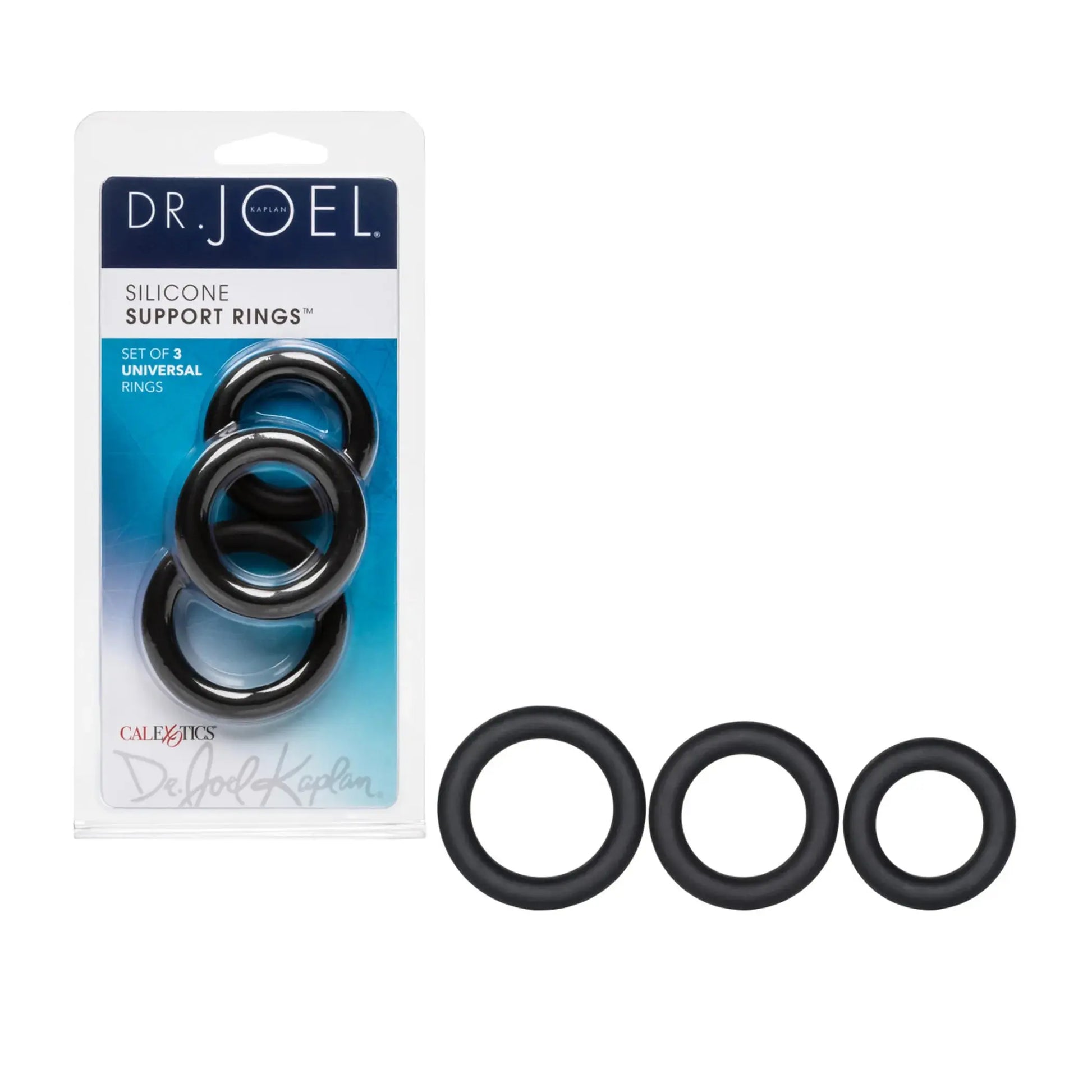 Dr Joel Silicone Support Rings Trio California Exotic Novelties