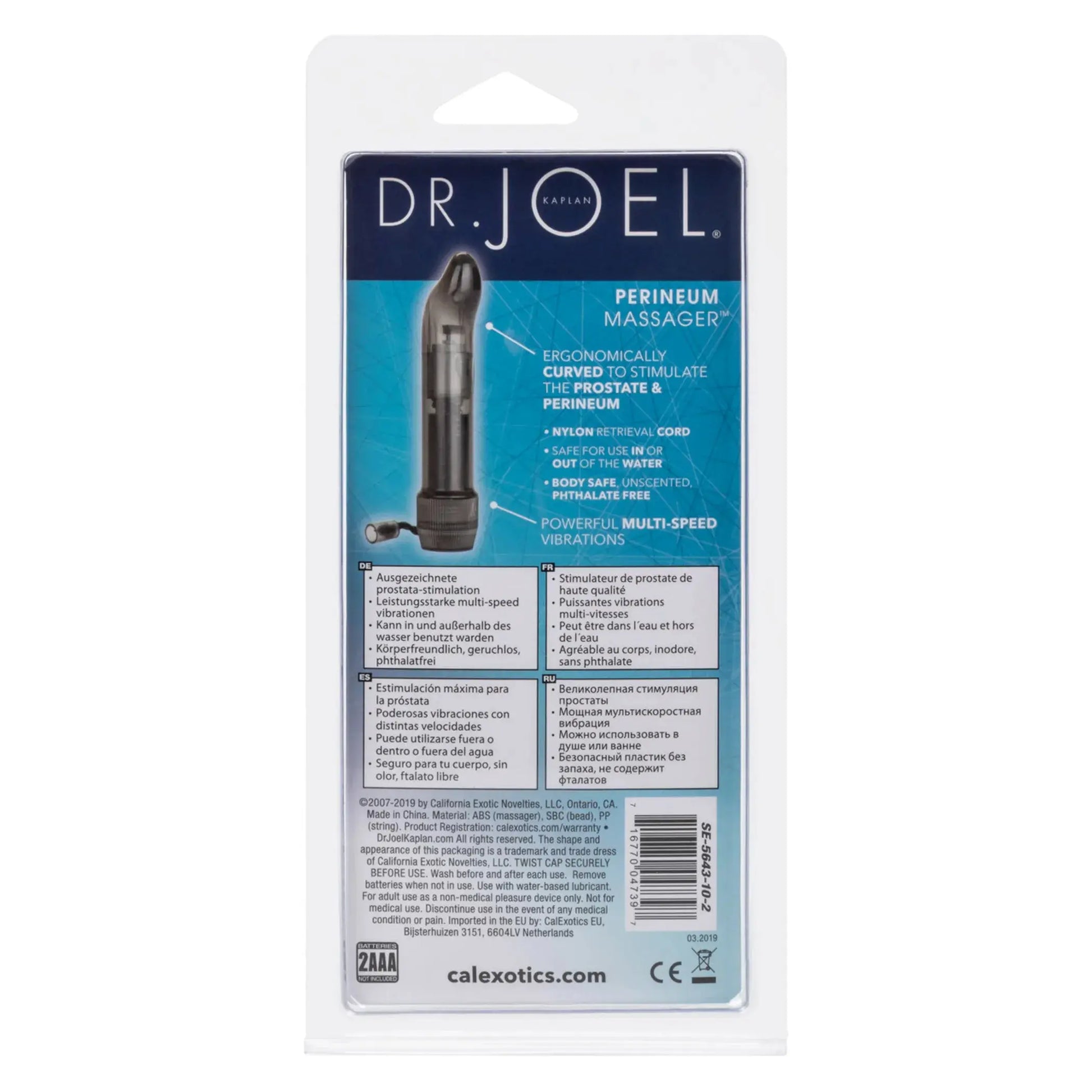 Dr. Joel Perineum Massager 4.5 Inches California Exotic Novelties