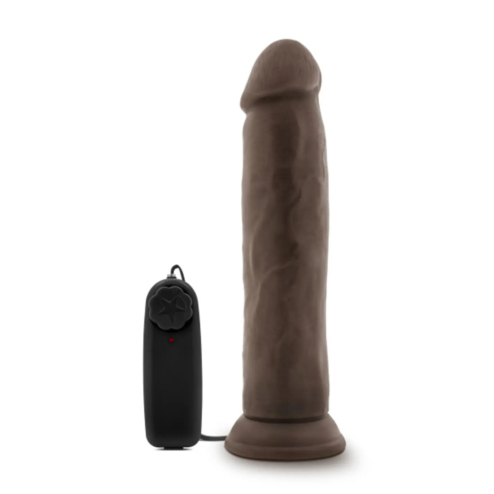 Dr. Skin Dr. Throb 9.5-Inch Vibrating Realistic Cock With Suction Cup Blush Novelties