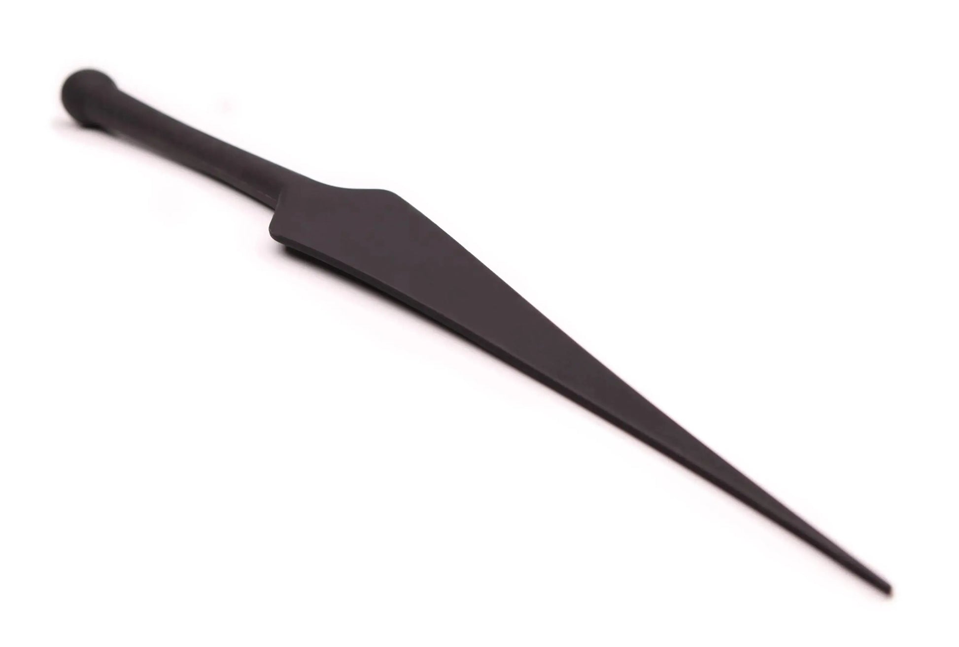 Dragon Tail Black Silicone Paddle Tantus