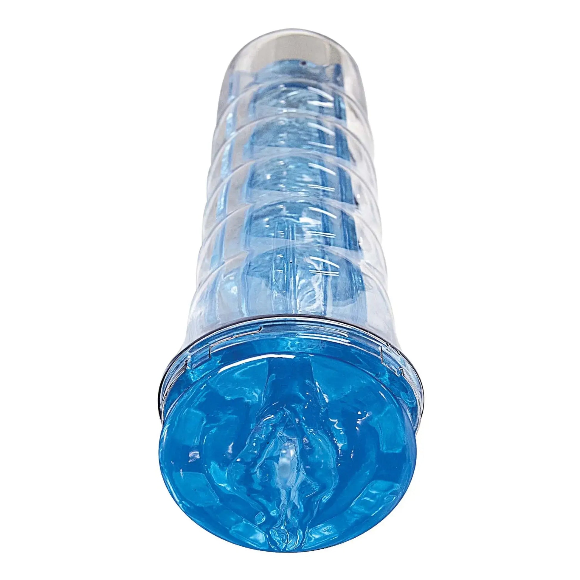 Dream Lite Crystal Vagina Masturbator Blue Nasstoys