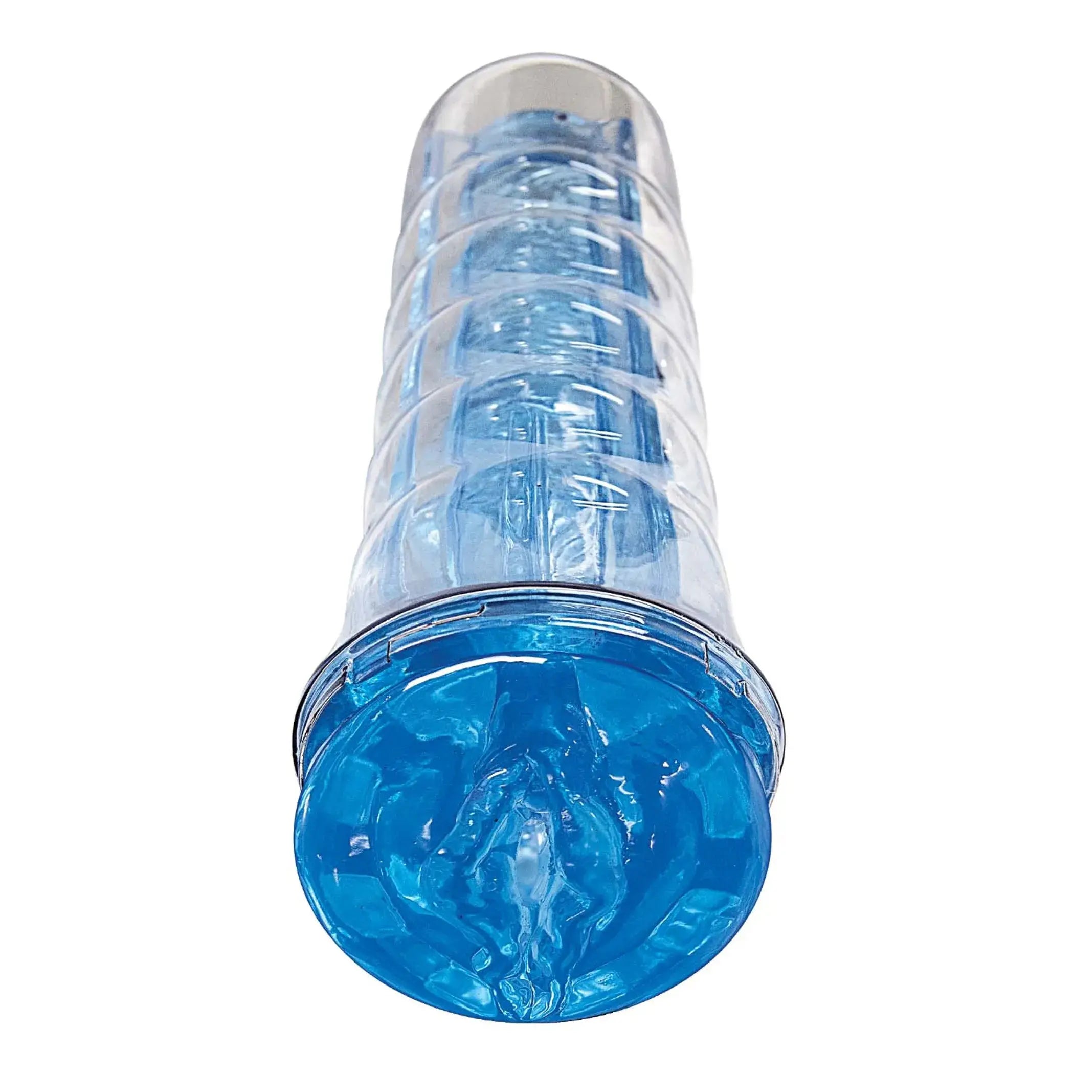 Dream Lite Crystal Vagina Masturbator Blue Nasstoys