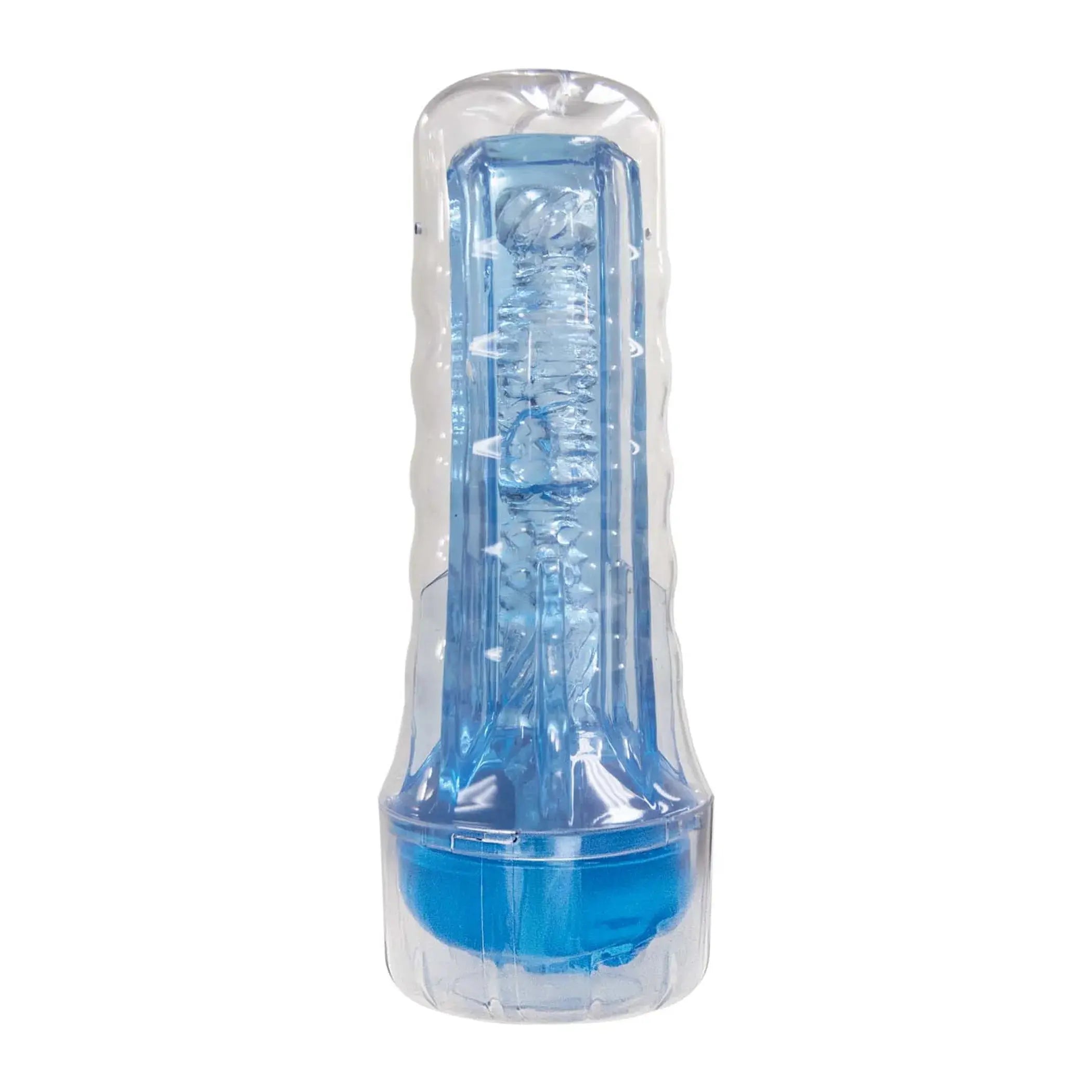 Dream Lite Crystal Vagina Masturbator Blue Nasstoys