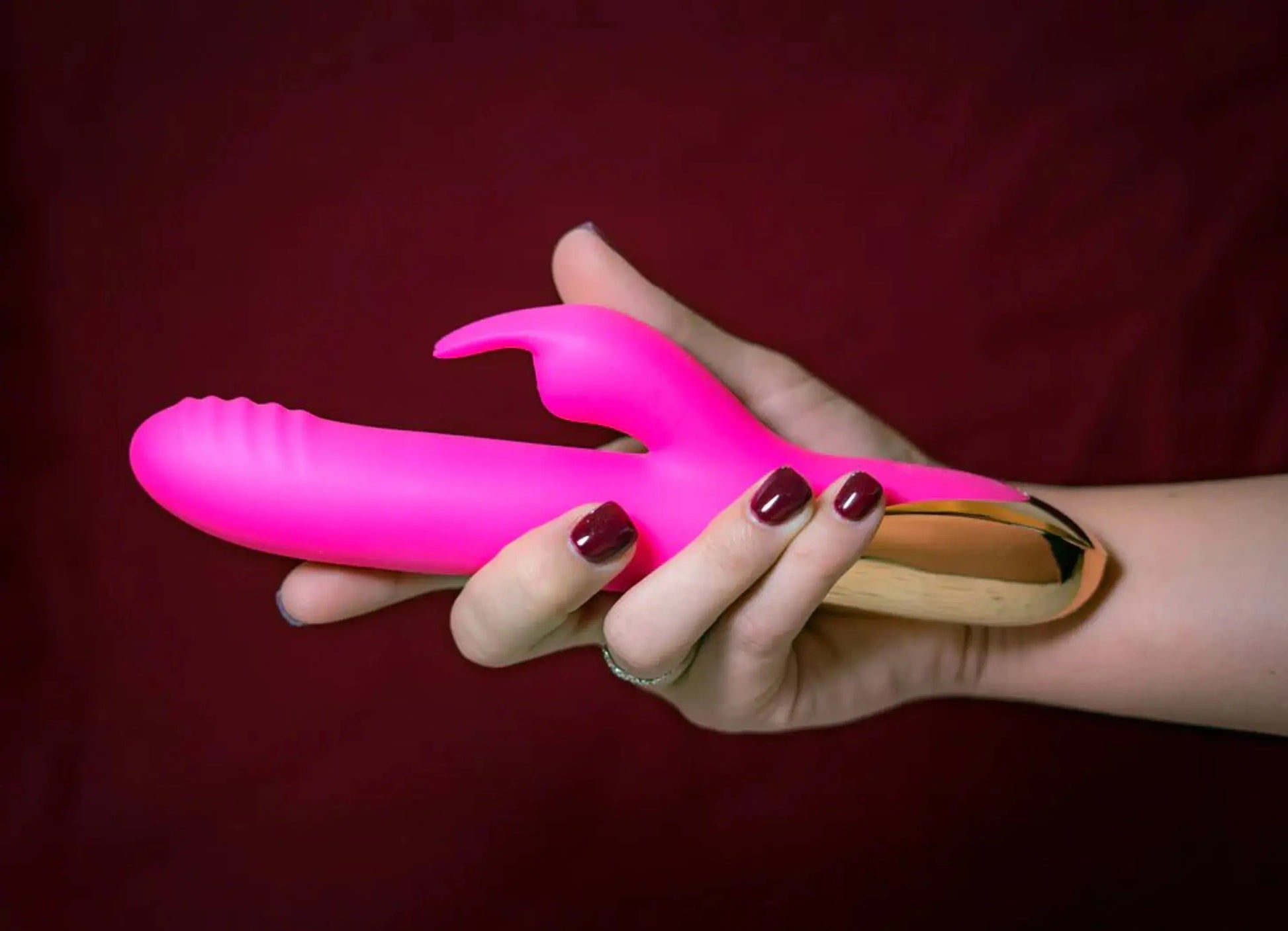 Dream Silicone Rabbit Vibrator Rechargeable Pink Maia Toys