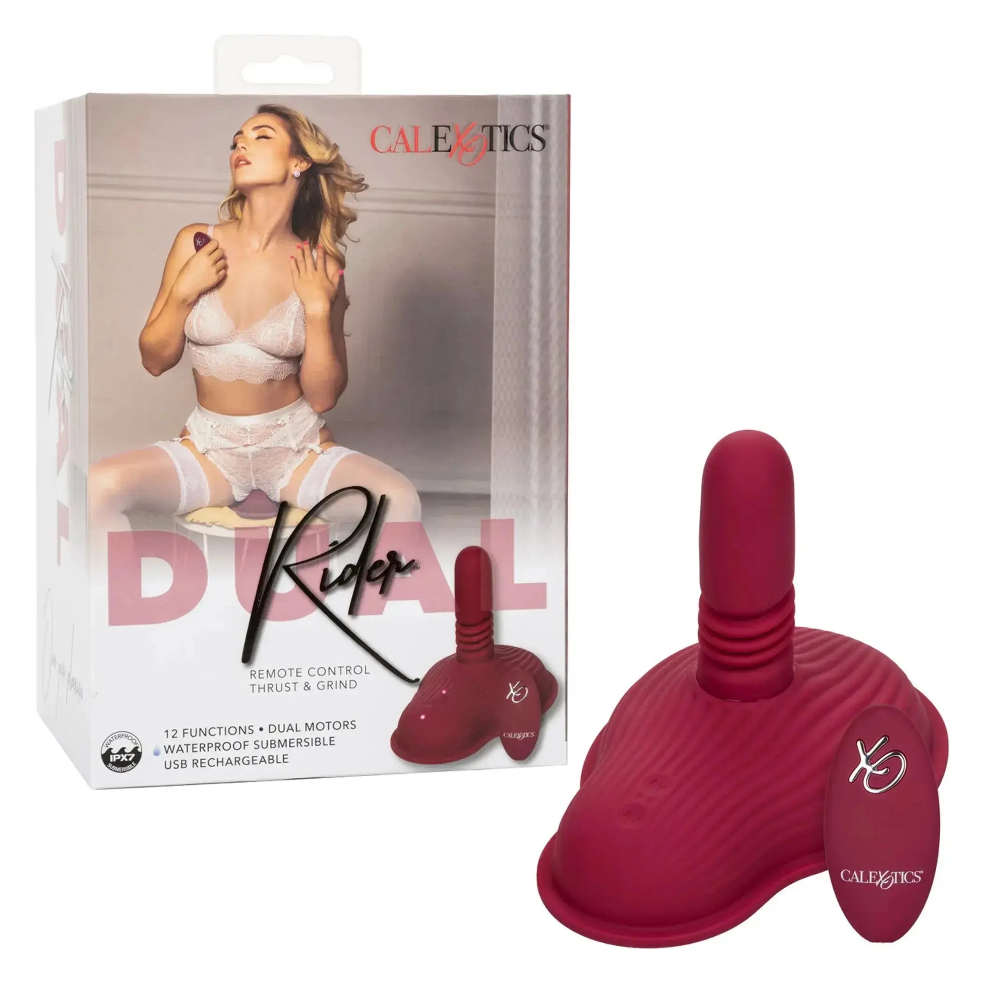 DUAL RIDER REMOTE CONTROL THRUST & GRIND California Exotic Novelties