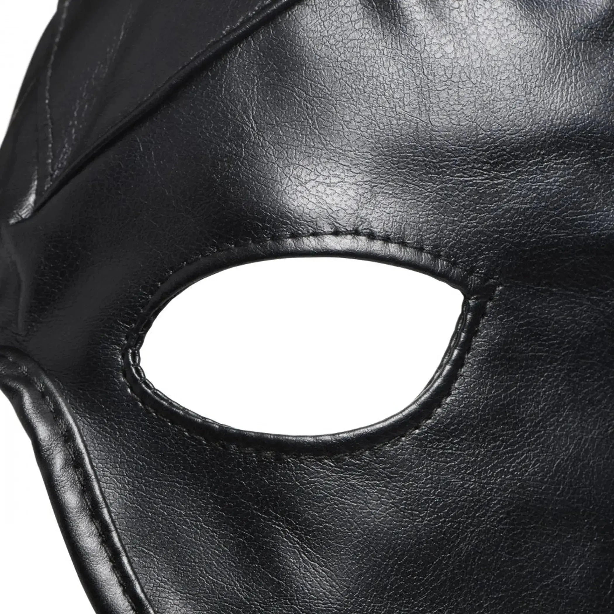 Dungeon Demon Bondage Hood with Horns XR Brands