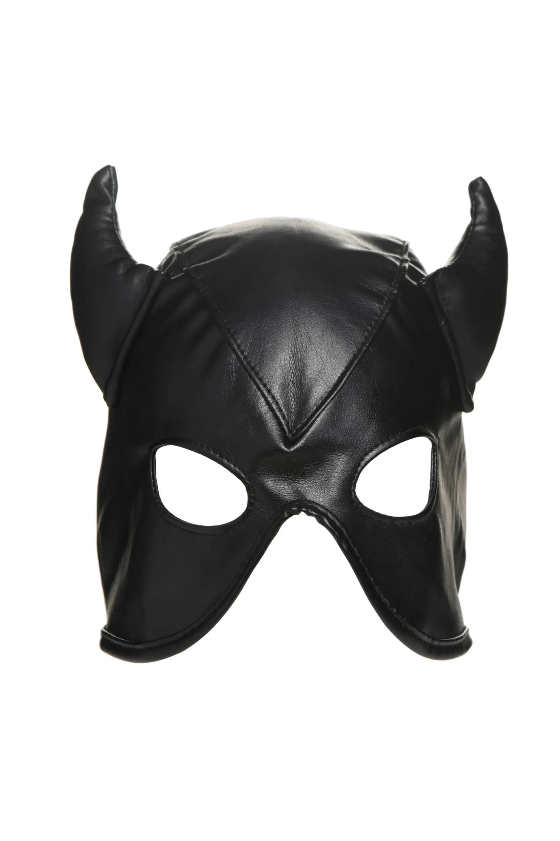 Dungeon Demon Bondage Hood with Horns XR Brands