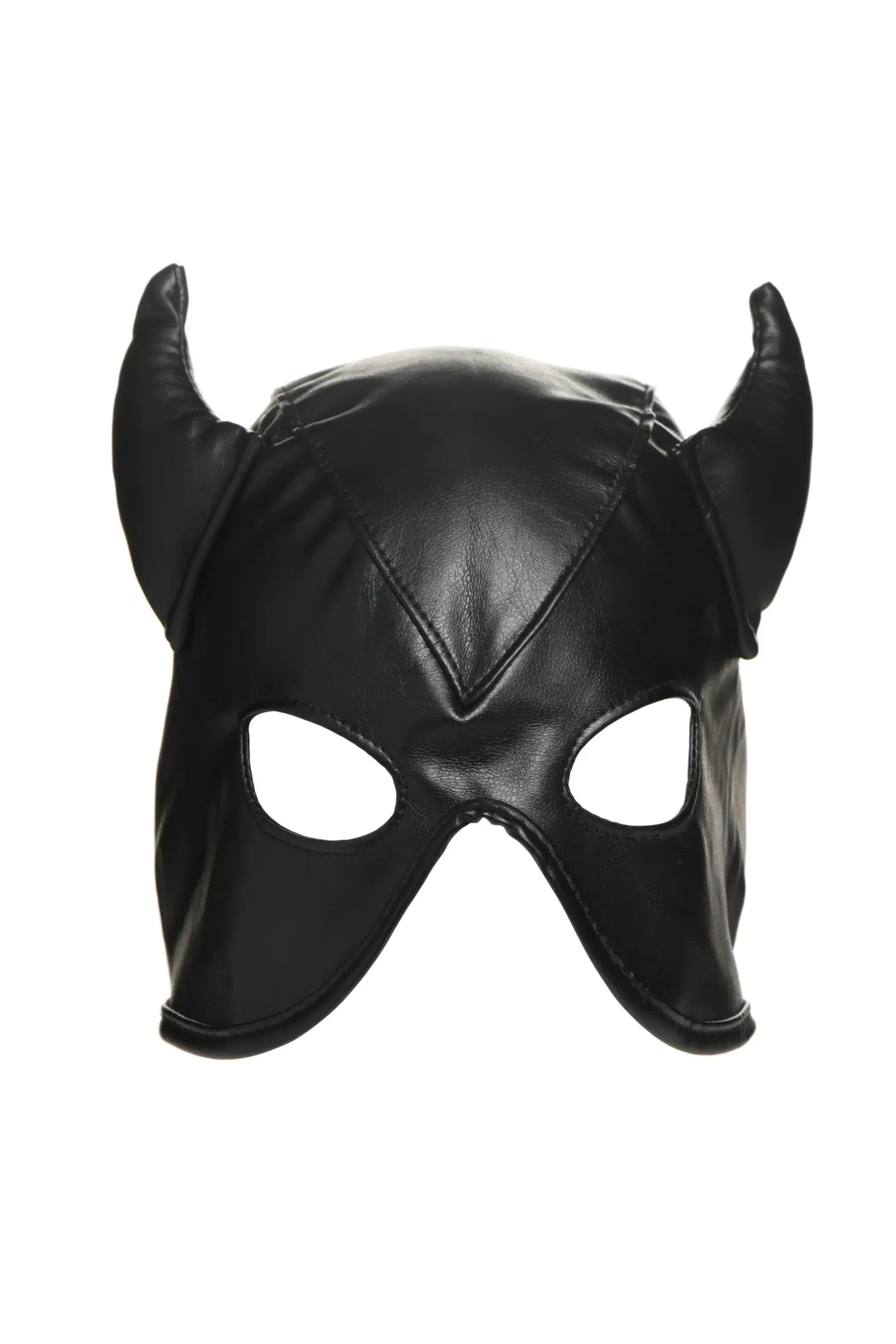 Dungeon Demon Bondage Hood with Horns XR Brands