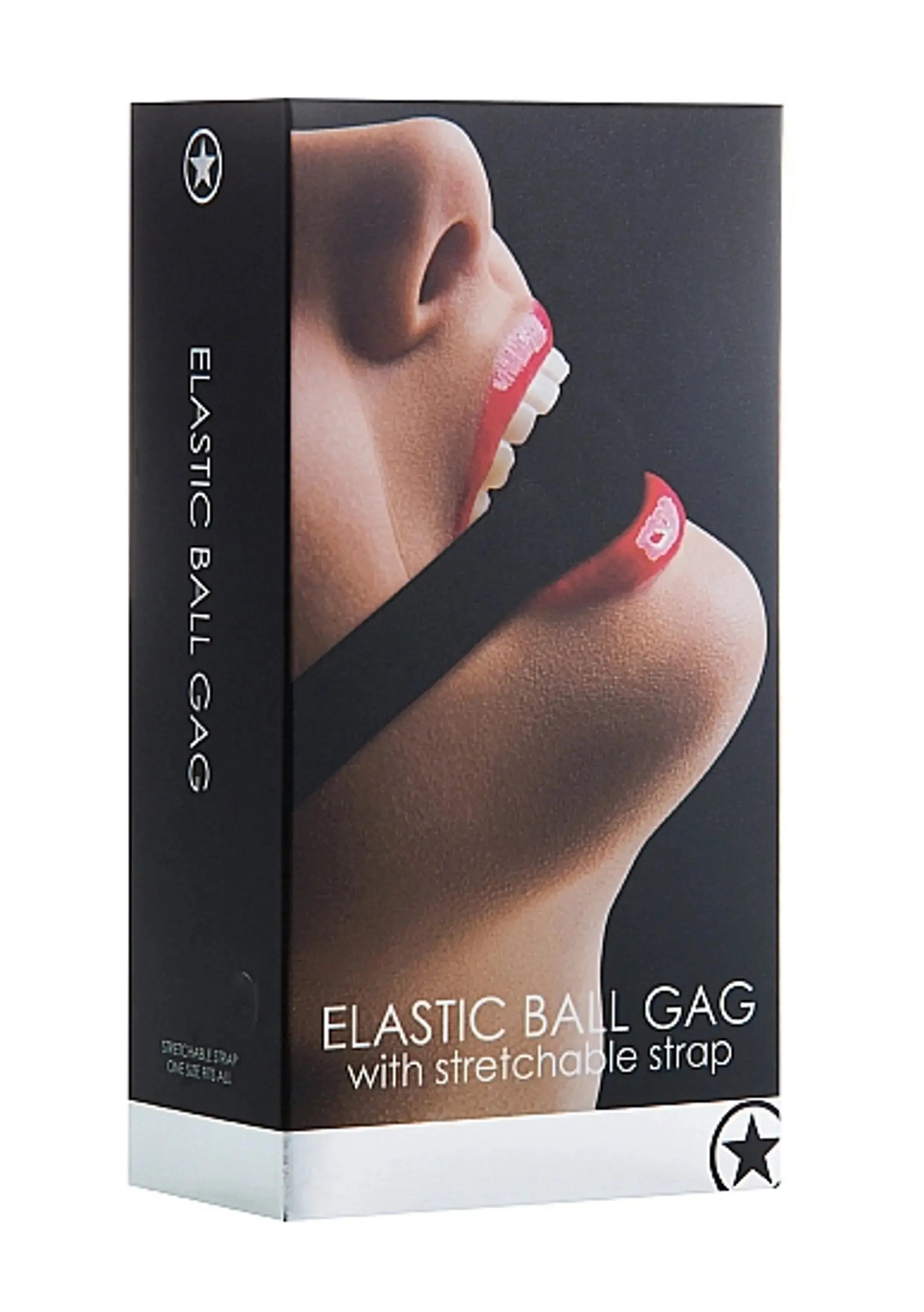 ELASTIC BALL GAG BLACK SHOTS AMERICA