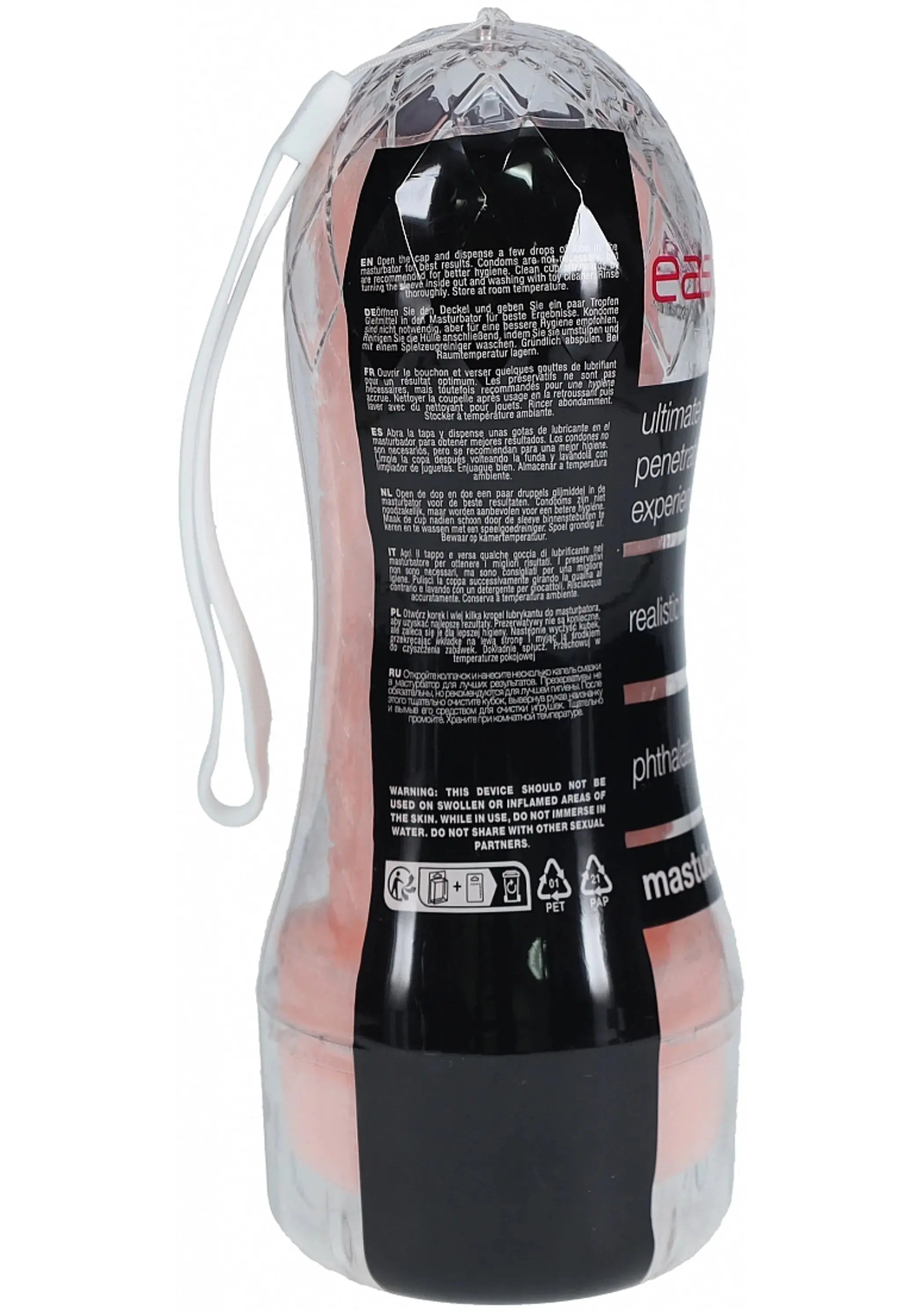 Easy Rider Clear Rounded Case Flesh SHOTS AMERICA