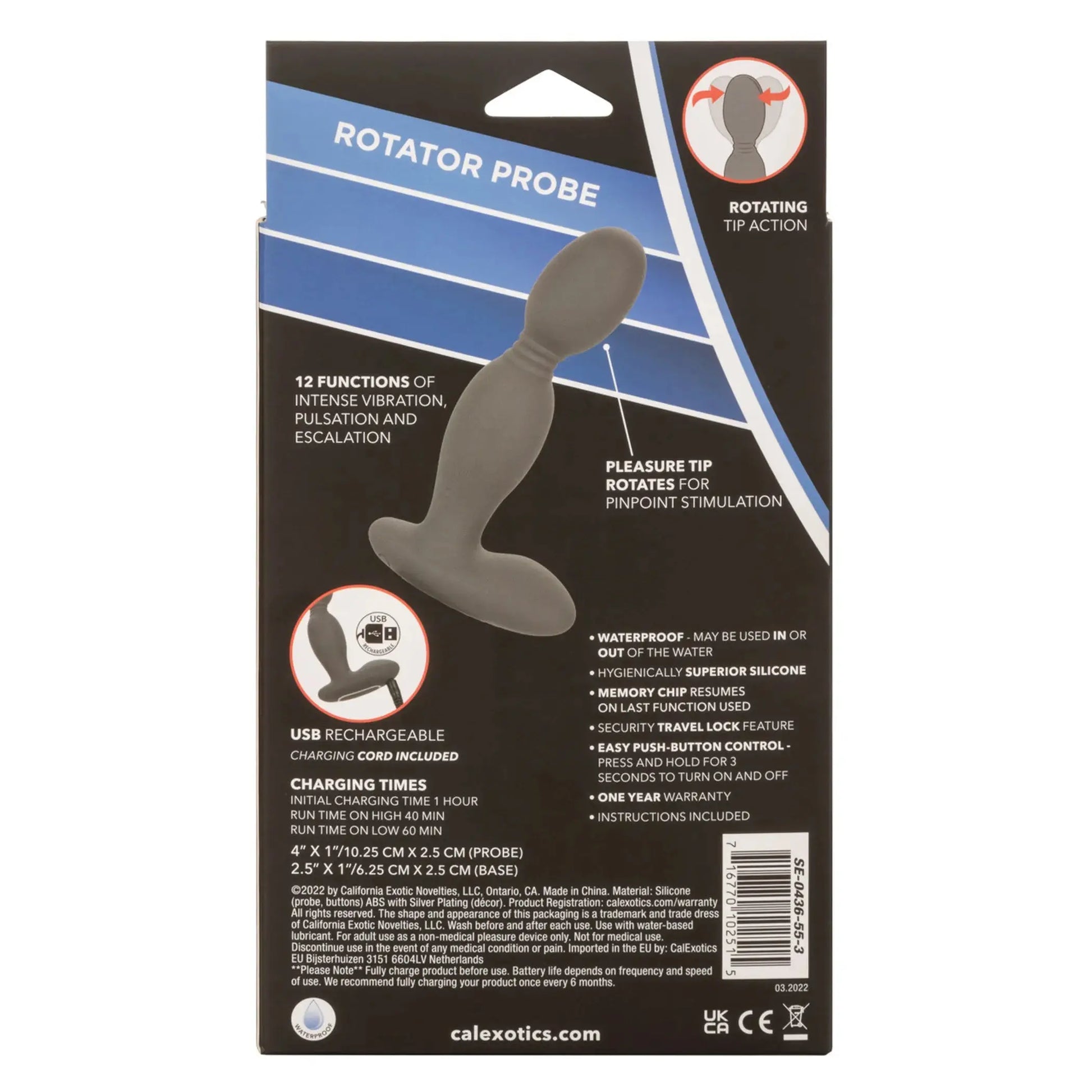 Eclipse Rotator Probe California Exotic Novelties