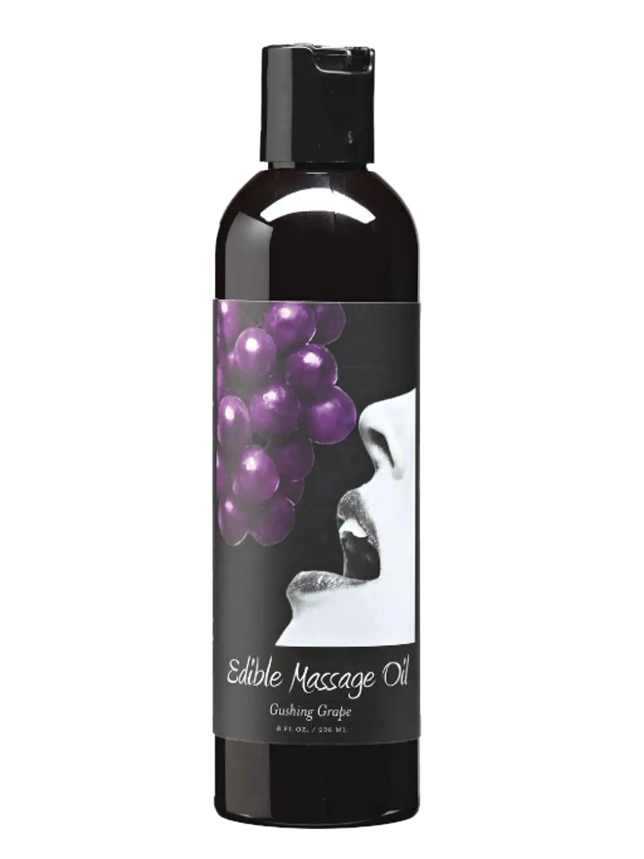 MASSAGE OIL EDIBLE GRAPE 8 OZ Earthly Body