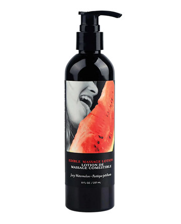EDIBLE MASSAGE LOTION WATERMELON 8OZ Earthly Body