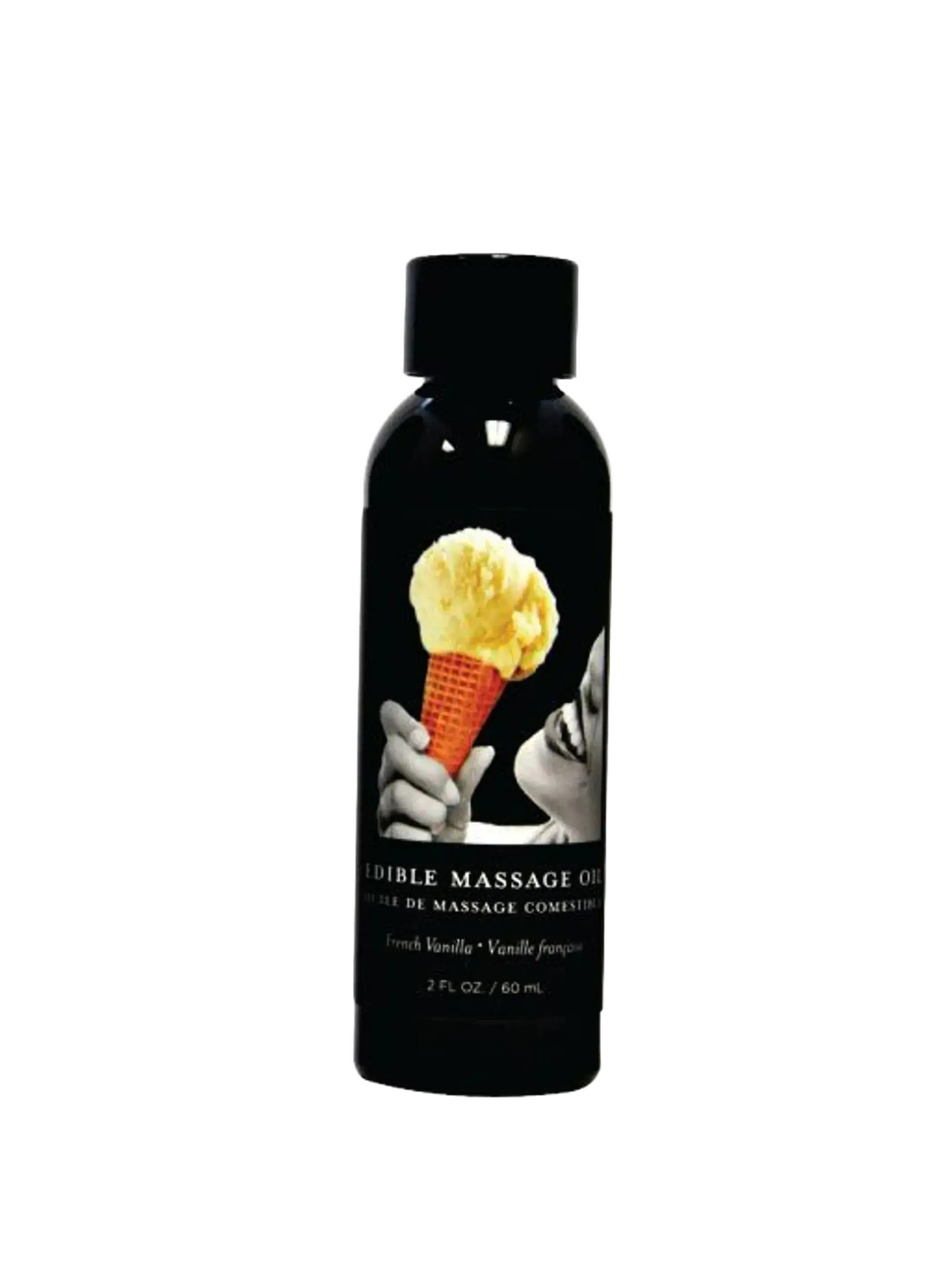 EDIBLE MASSAGE OIL VANILLA 2 OZ Earthly Body
