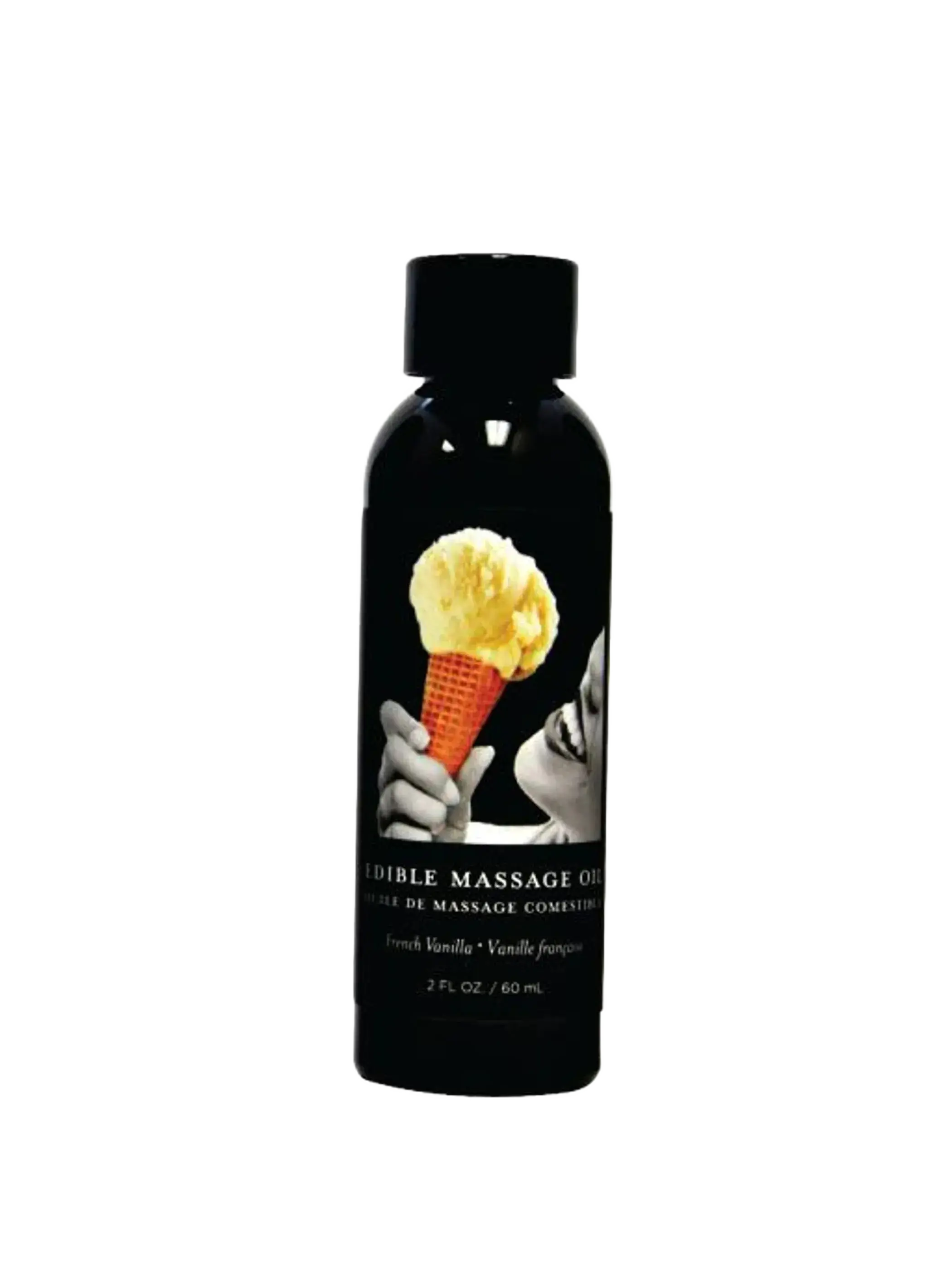 EDIBLE MASSAGE OIL VANILLA 2 OZ Earthly Body