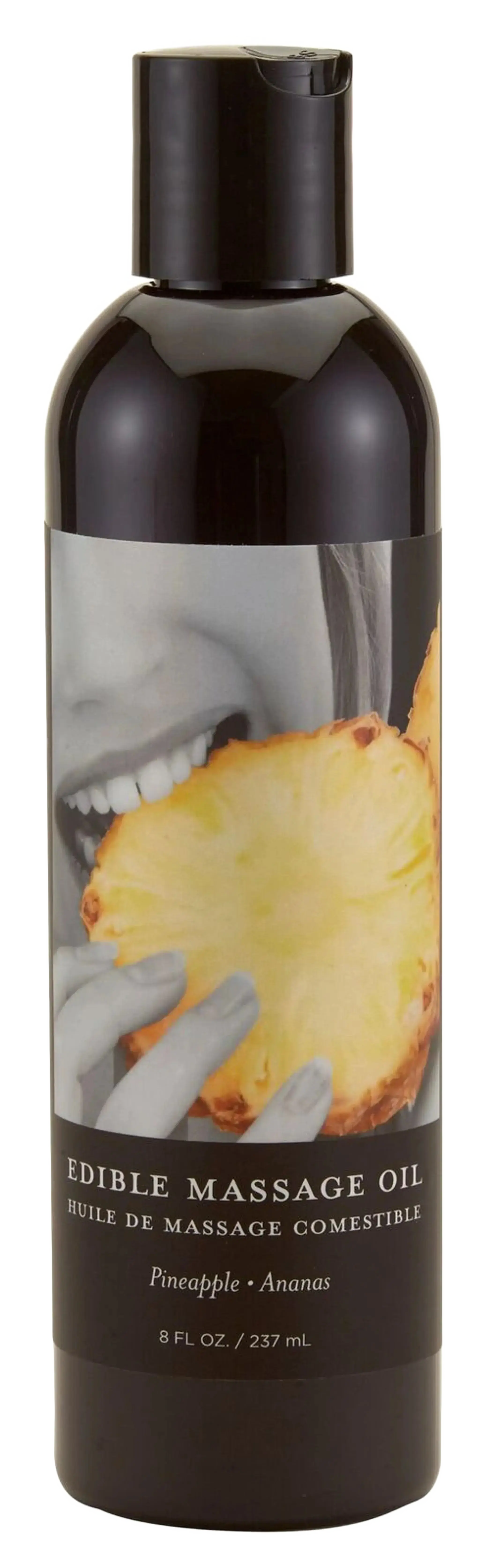 MASSAGE OIL EDIBLE PINEAPPLE 8 OZ Earthly Body