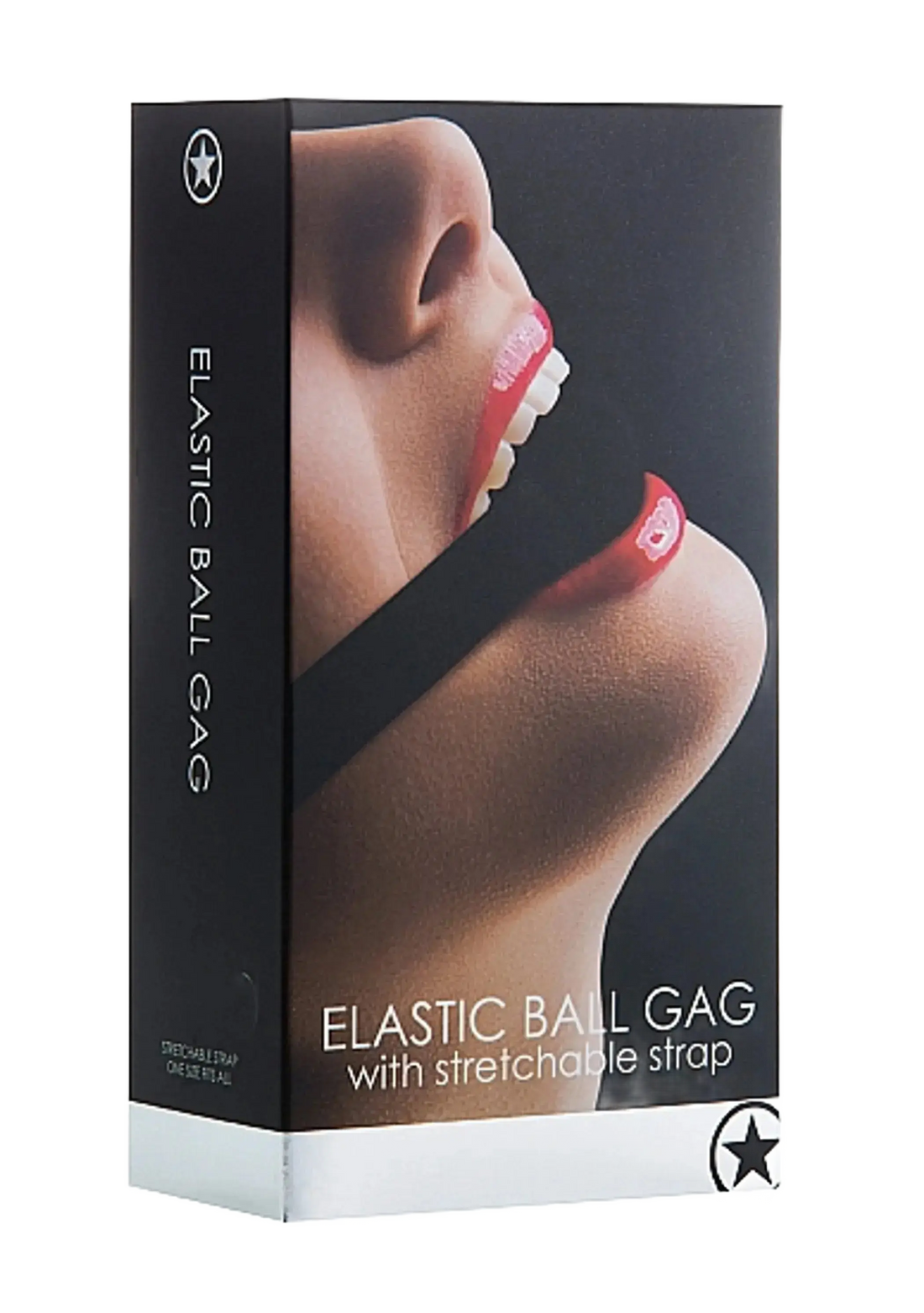 ELASTIC BALL GAG BLACK SHOTS AMERICA