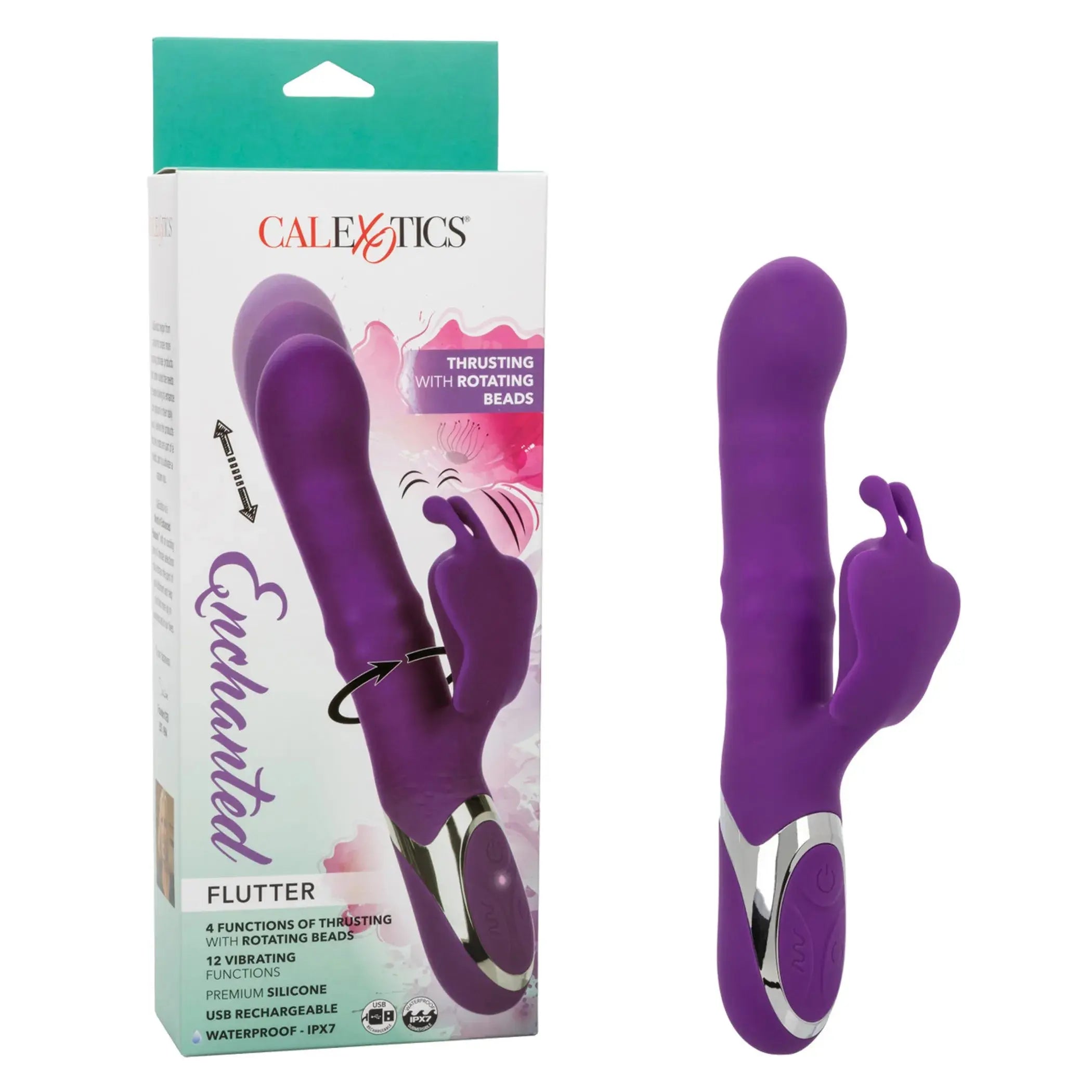 Enchanted Flutter Rabbit Vibrator California Exotic Novelties