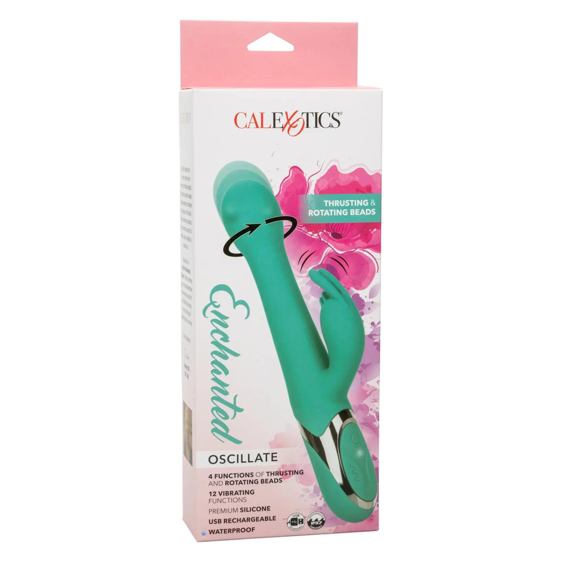 Enchanted Oscillate Rabbit Vibrator California Exotic Novelties