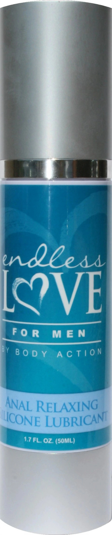 ENDLESS LOVE FOR MEN ANAL RELAXING SILICONE LUBRICANT 1.7 OZ. Body Action Products